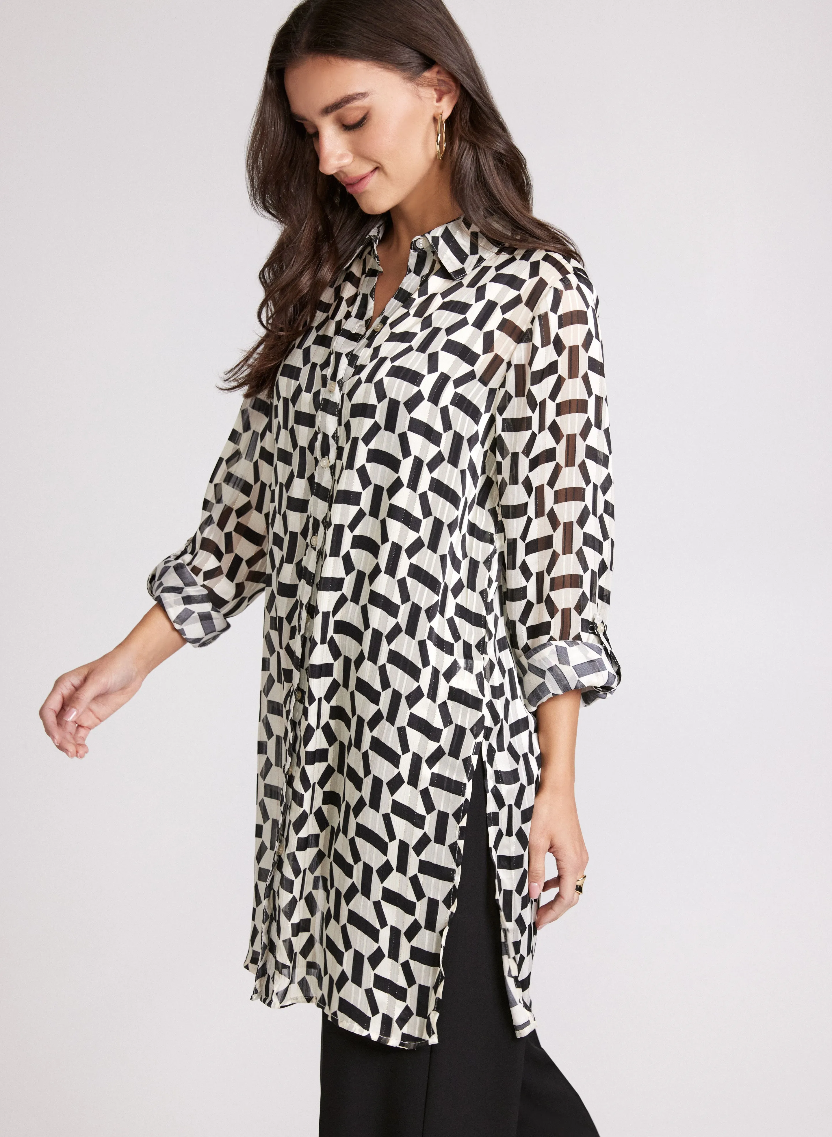 Geometric Print Blouse sold by Laura product image thumbnail 2