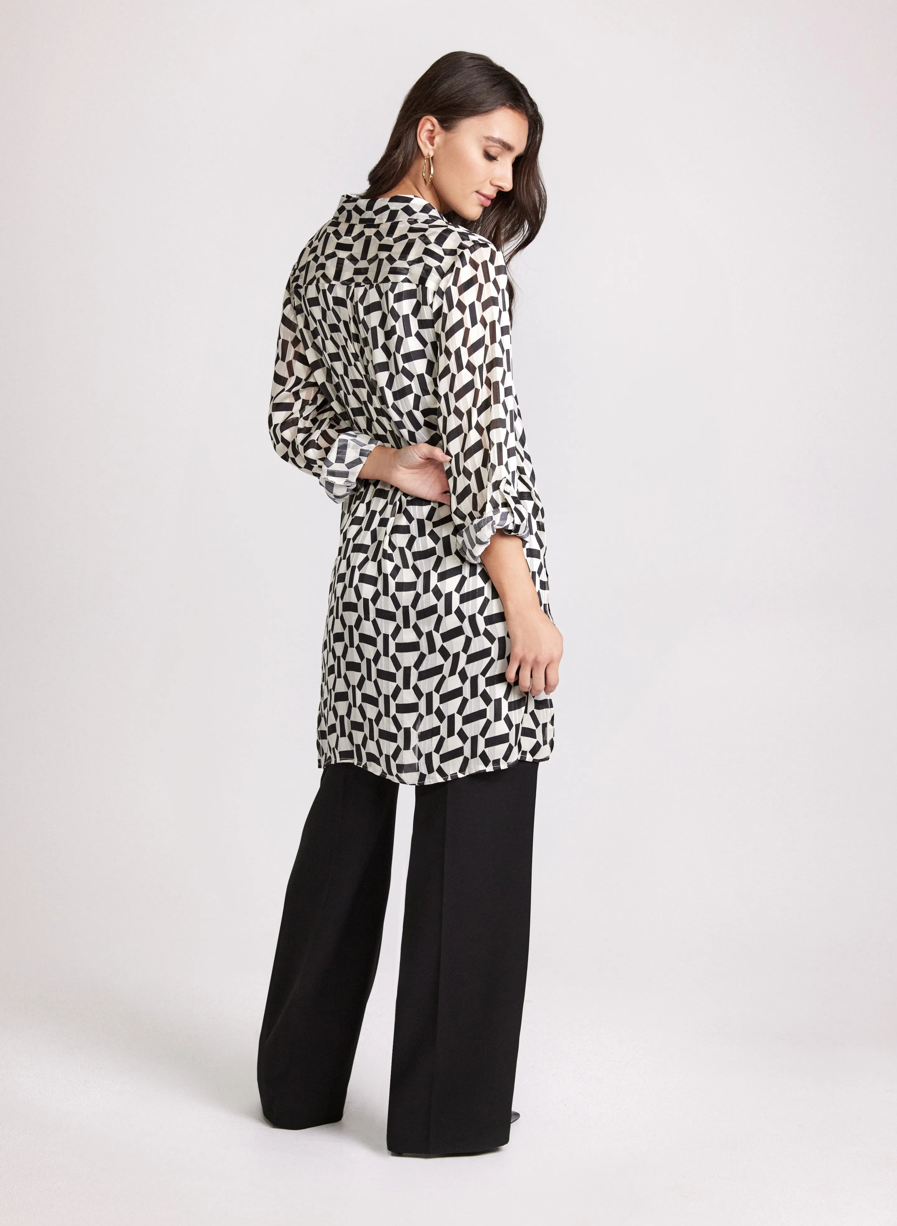 Geometric Print Blouse sold by Laura product image thumbnail 4