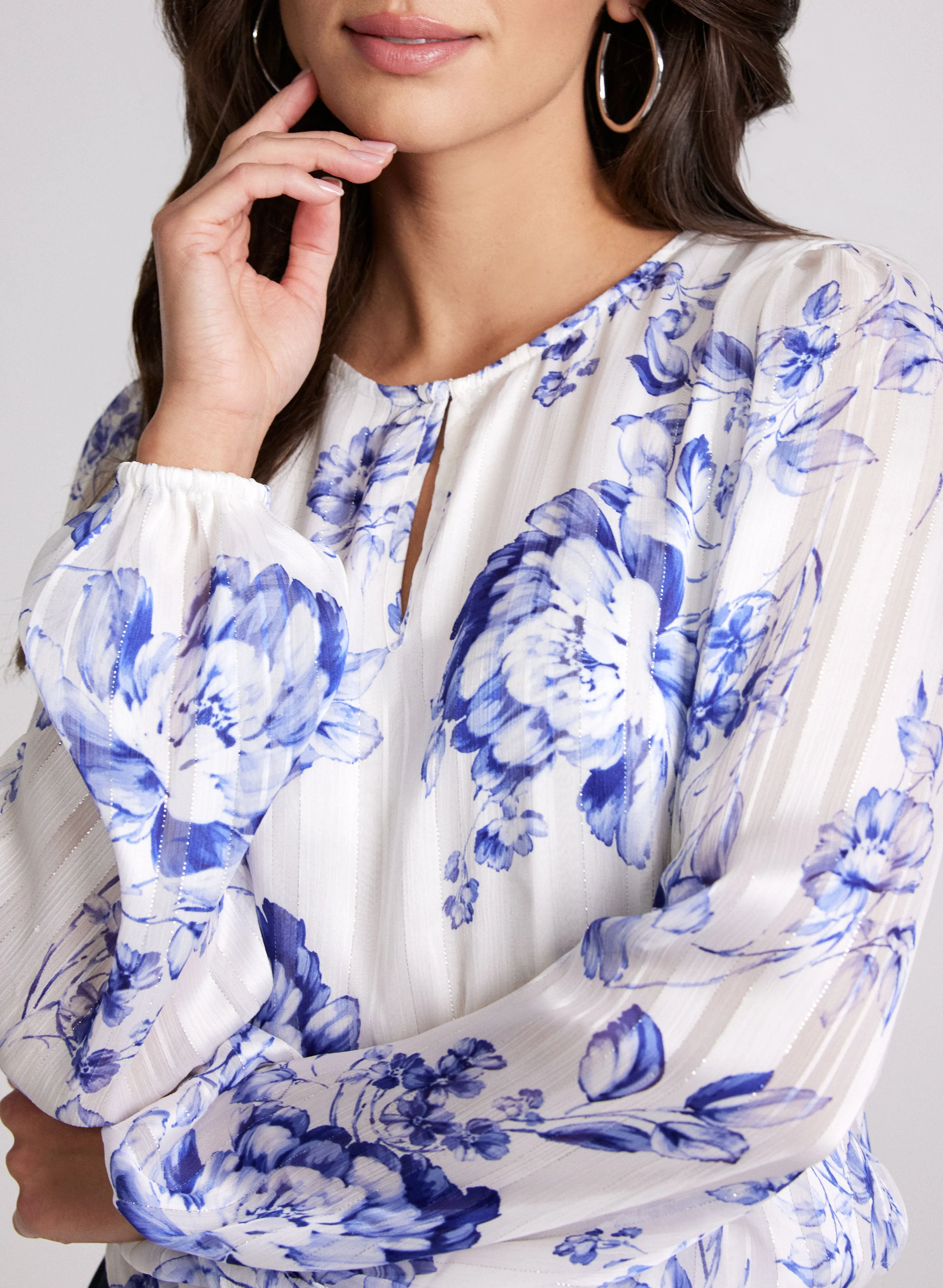 Floral Print Blouse sold by Laura product image thumbnail 5