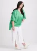 Joseph Ribkoff - Embellished Denim Capris sold by Laura