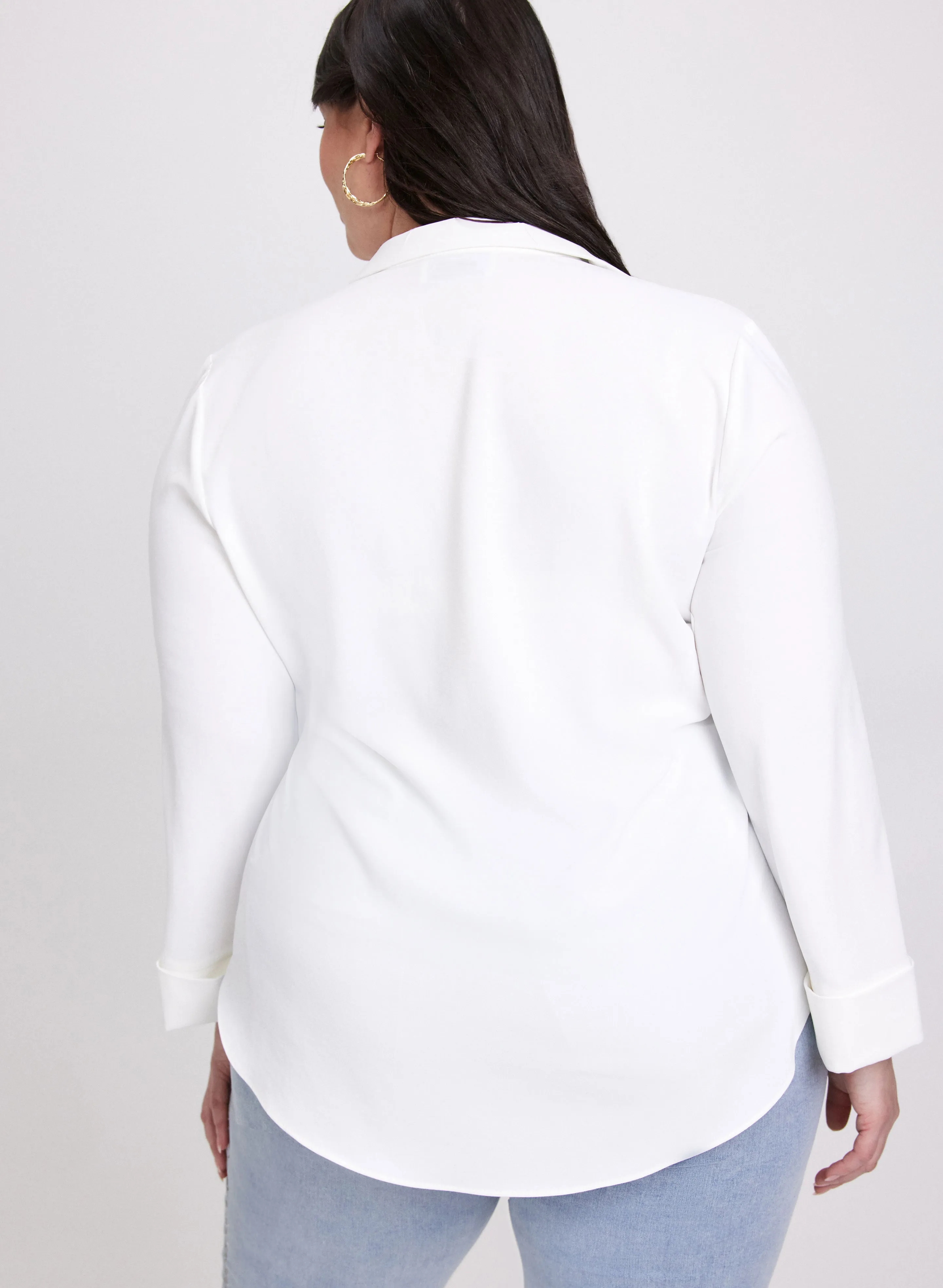 Joseph Ribkoff - Pearlized Button Blouse sold by Laura product image thumbnail 4