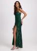 Sequin Embellished Fitted Dress sold by Laura