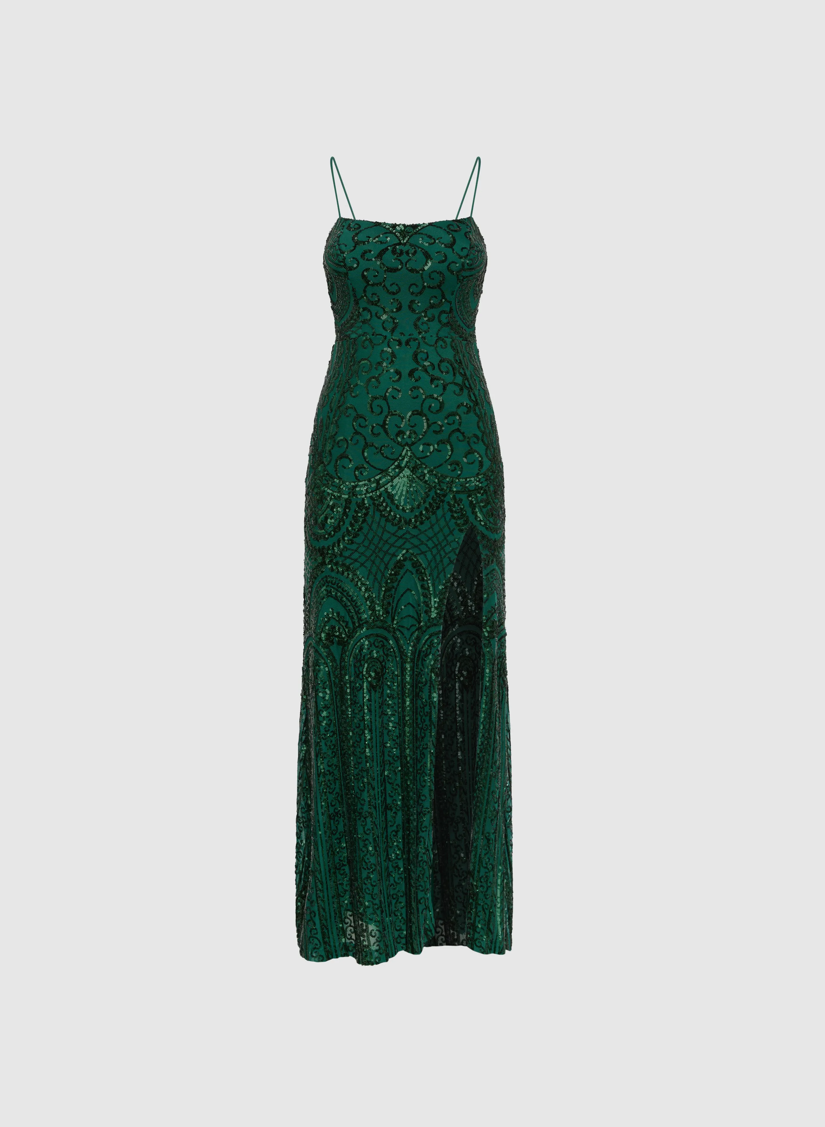 Sequin Embellished Fitted Dress sold by Laura product image thumbnail 5