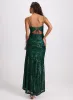 Sequin Embellished Fitted Dress sold by Laura