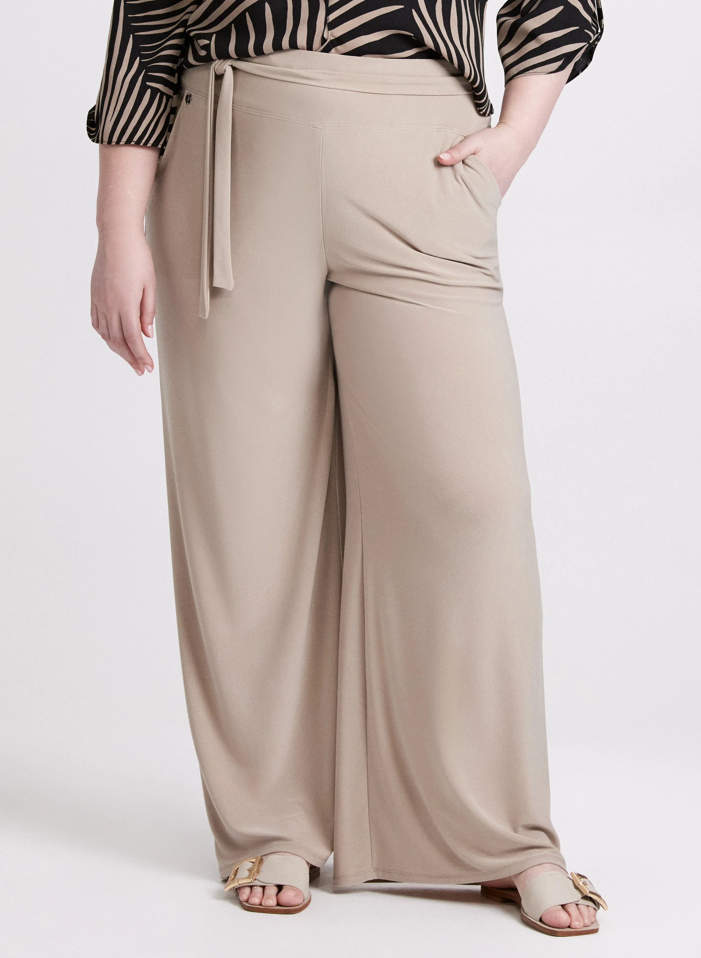 Joseph Ribkoff - Wide-Leg Pants sold by Laura
