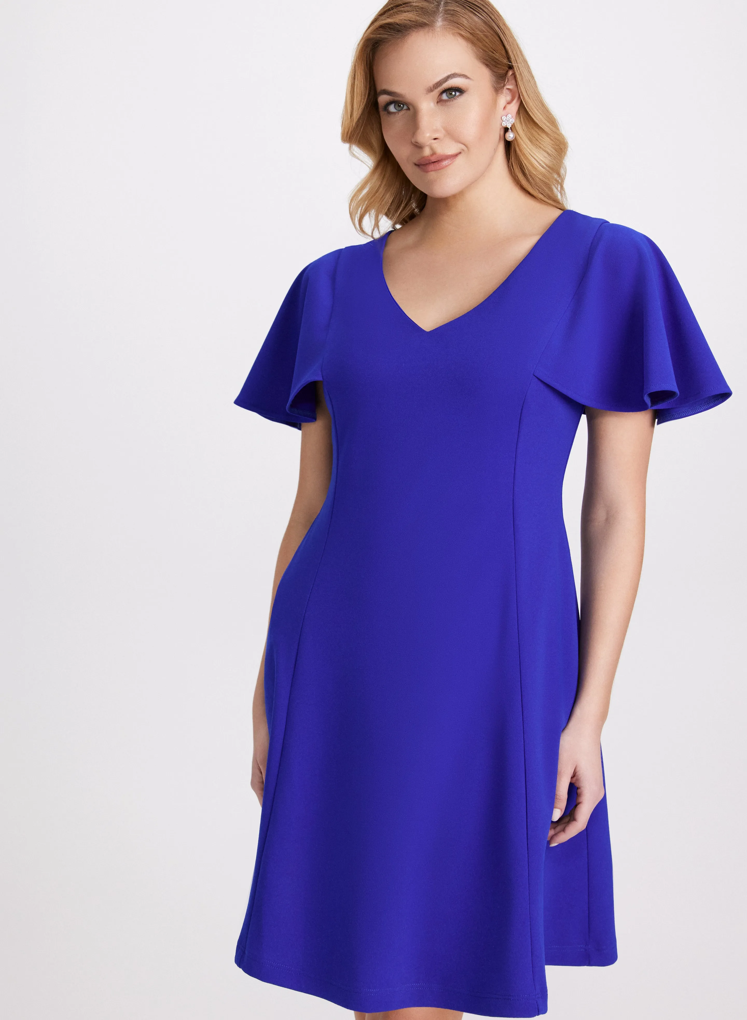 Flutter Sleeve Dress sold by Laura product image thumbnail 4