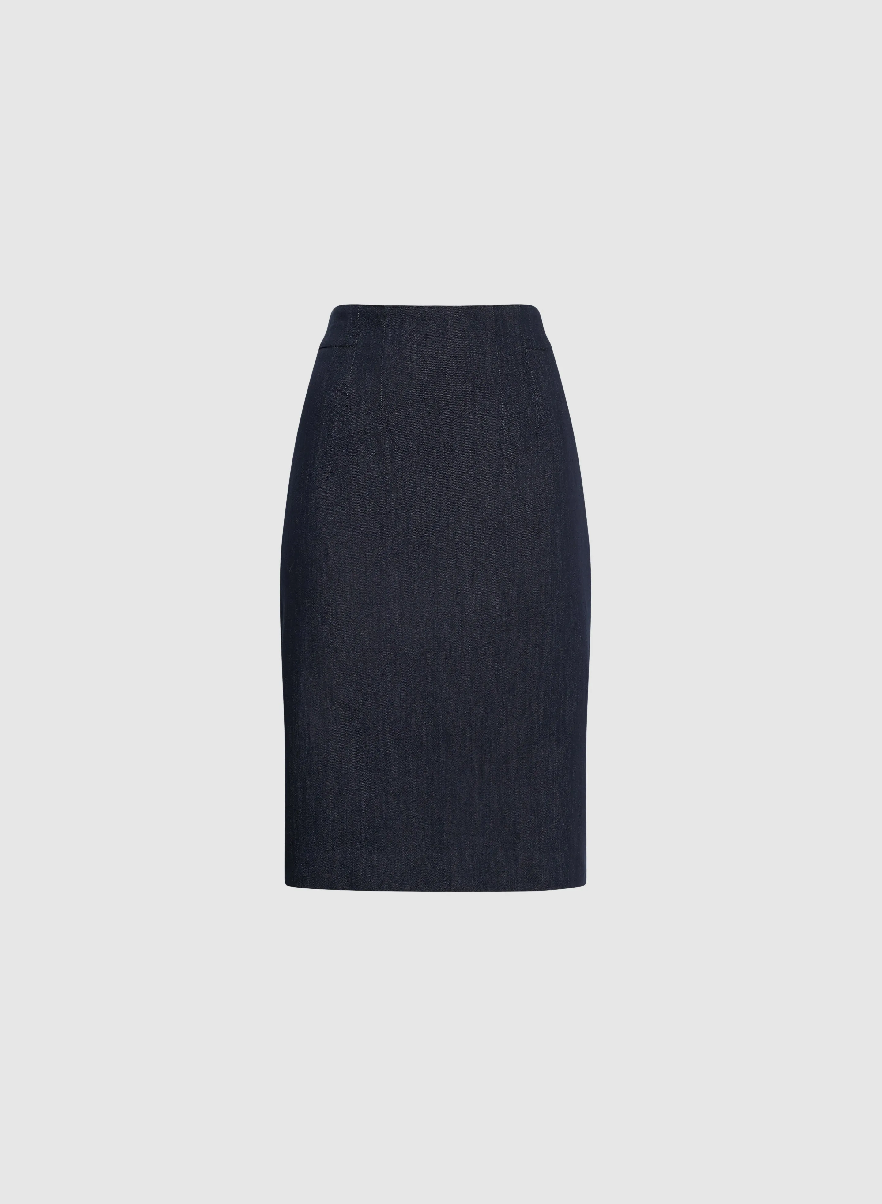 Denim Pencil Skirt sold by Laura product image thumbnail 5