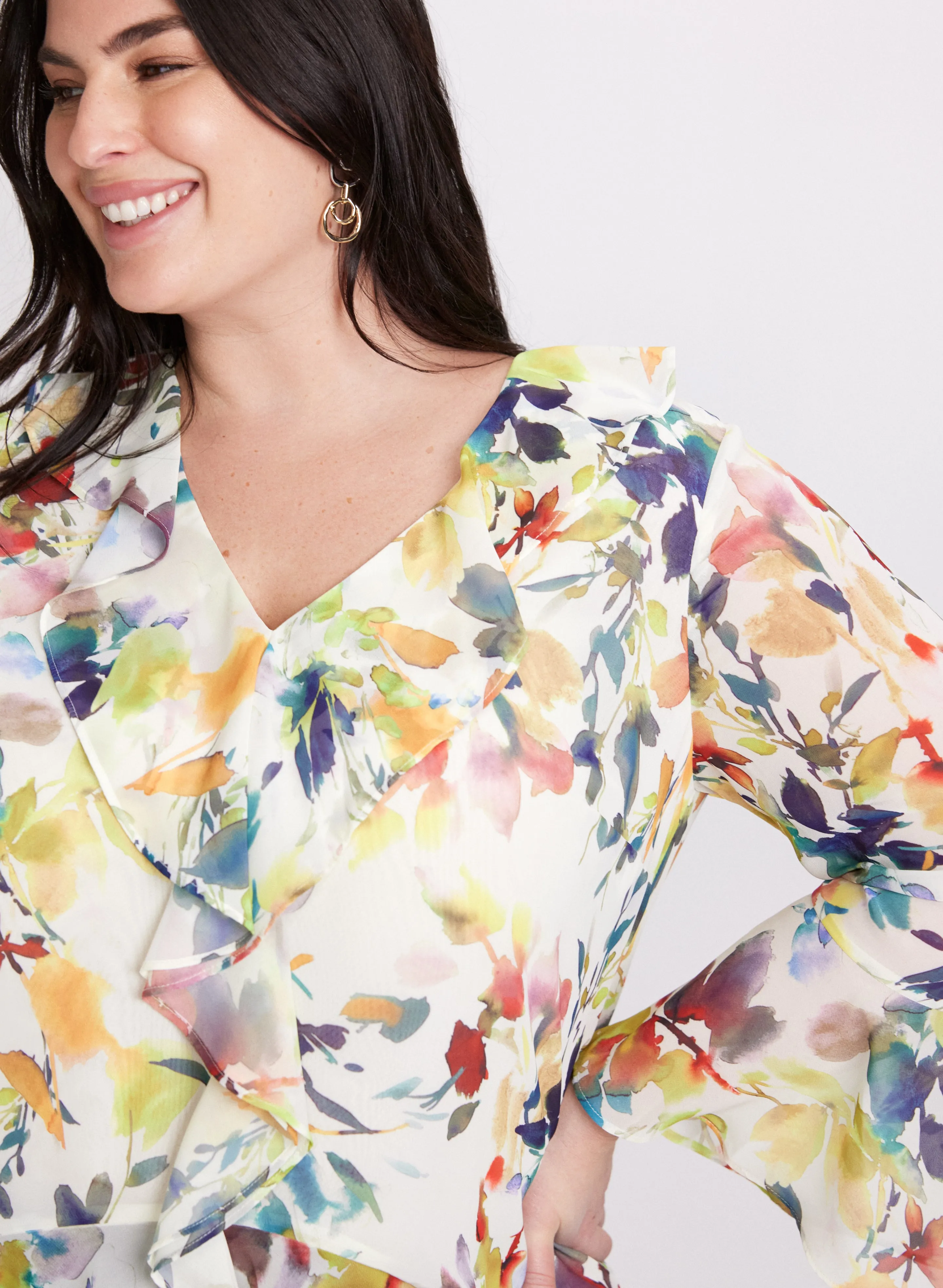 Floral Print Blouse sold by Laura product image thumbnail 5