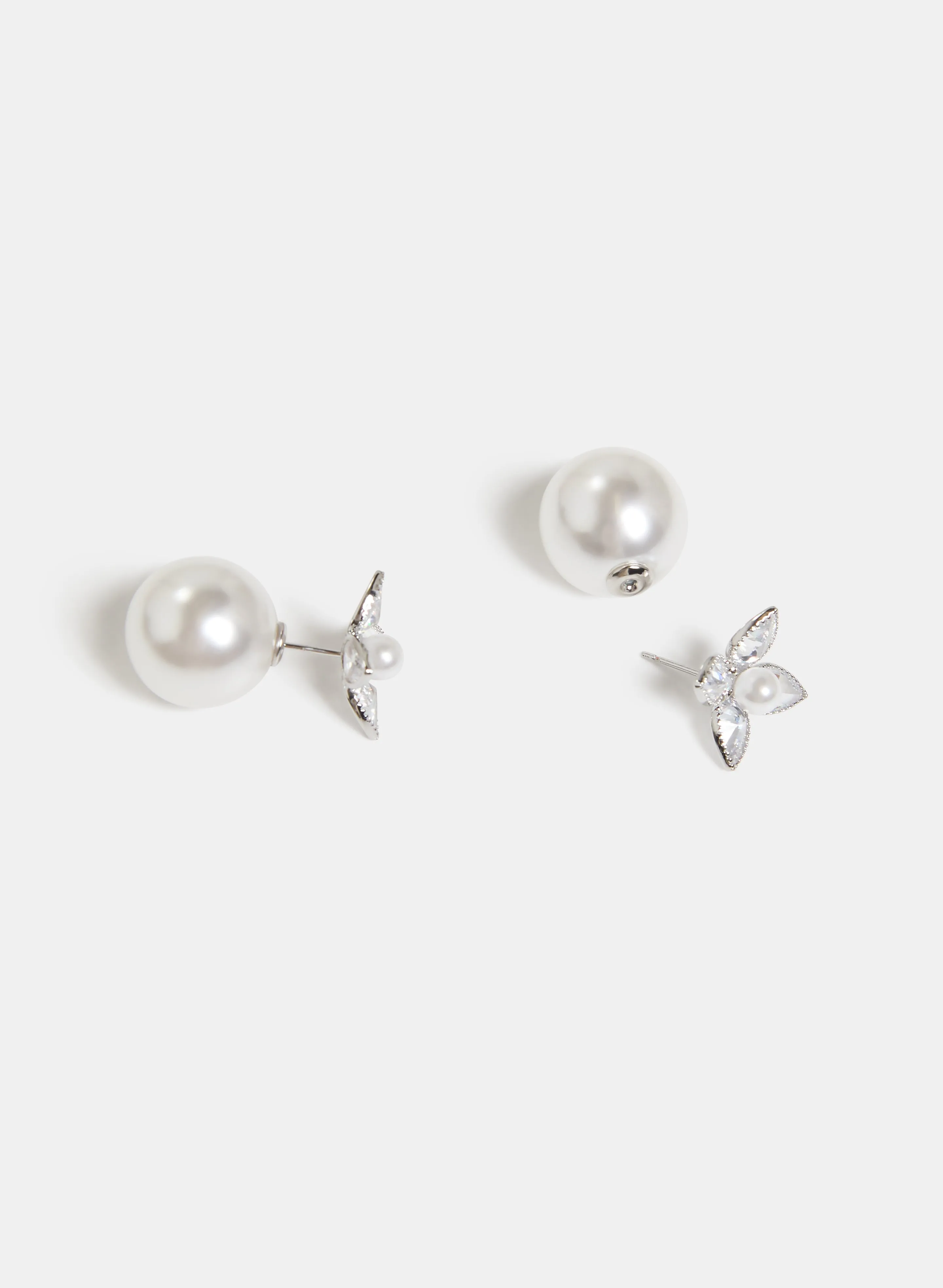 Floral & Pearl Earrings sold by Laura product image thumbnail 2