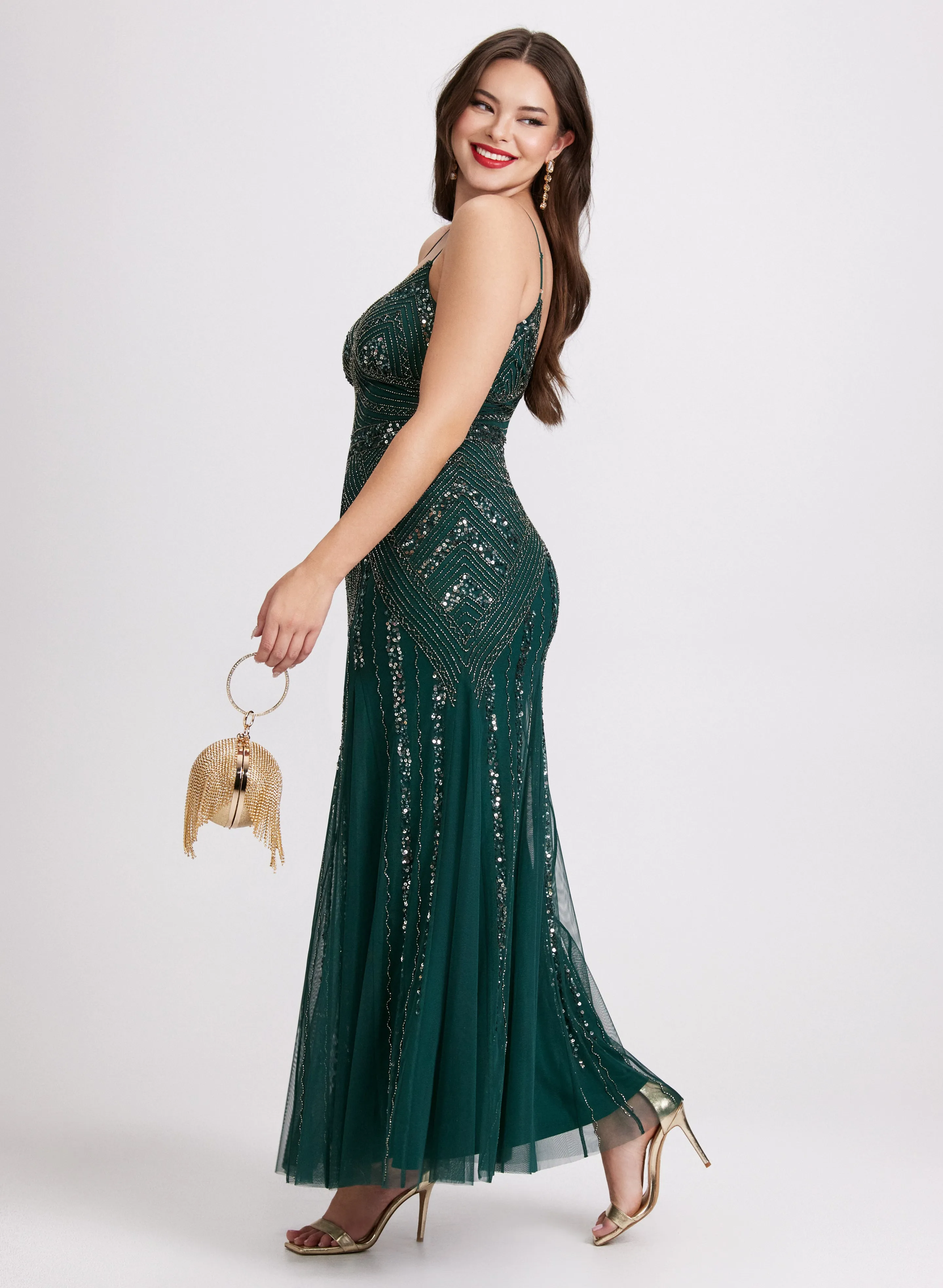 Embellished Evening Gown sold by Laura product image thumbnail 2