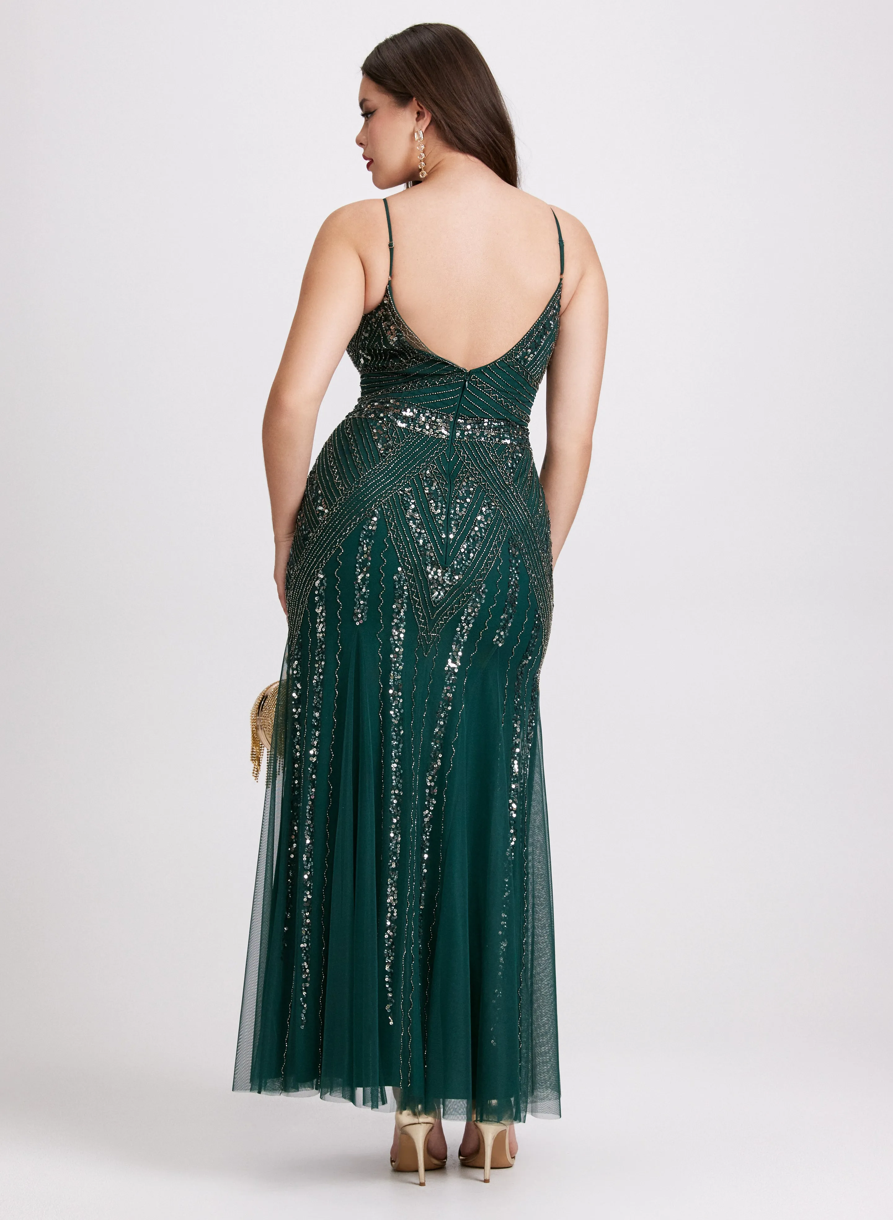 Embellished Evening Gown sold by Laura product image thumbnail 3