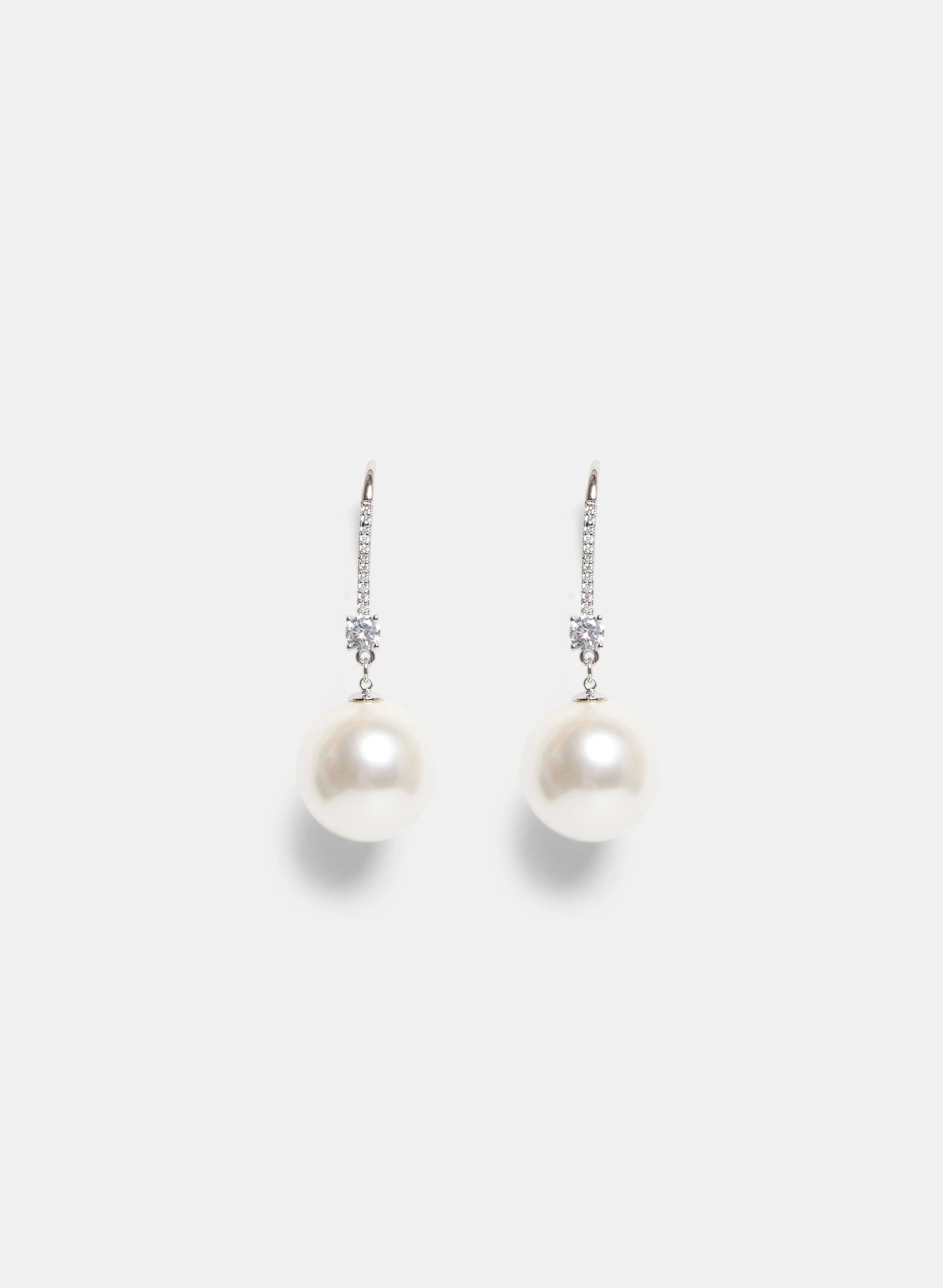 Pearl Drop Earrings sold by Laura