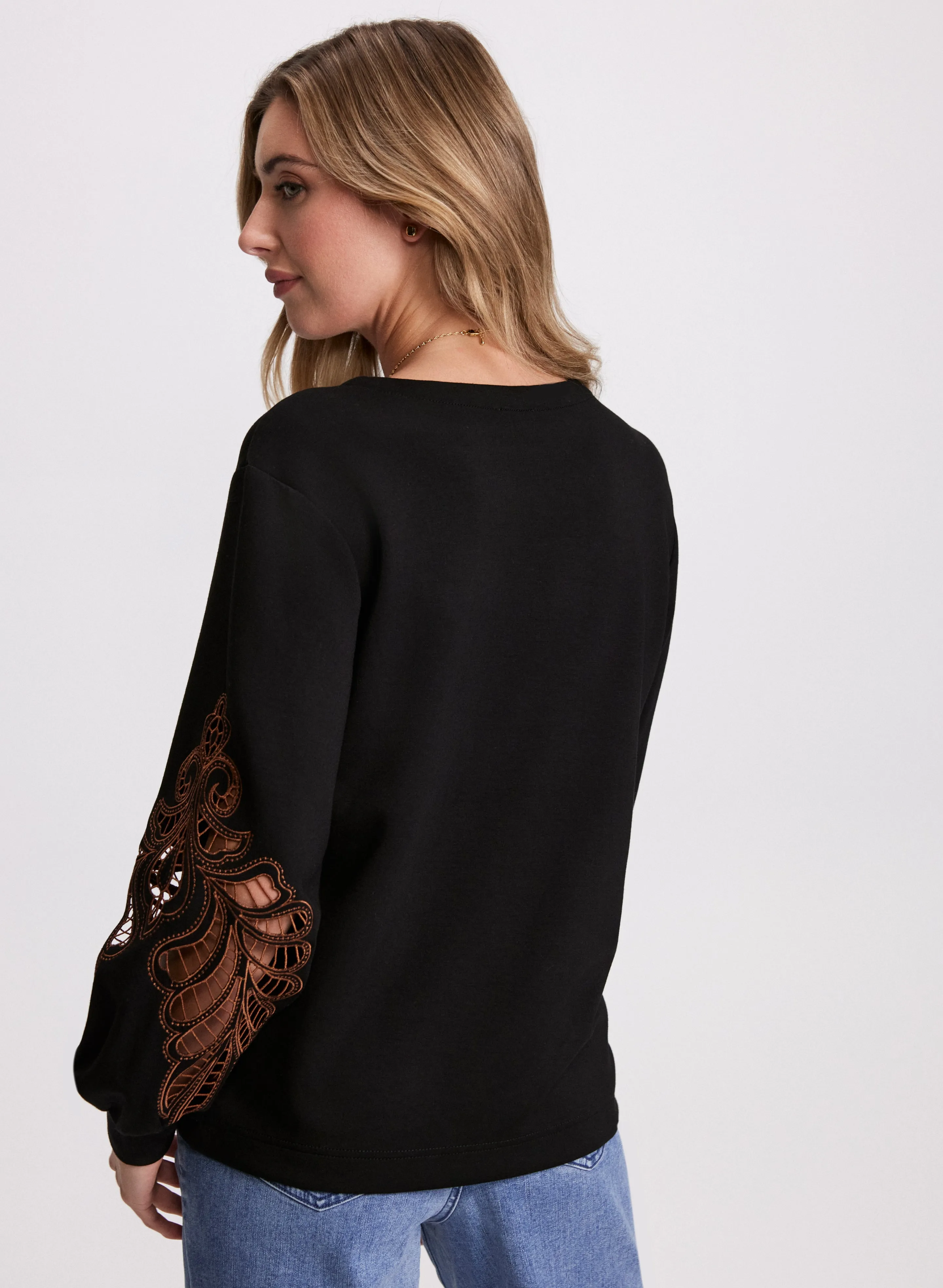 Crochet Trim Top sold by Laura product image thumbnail 2