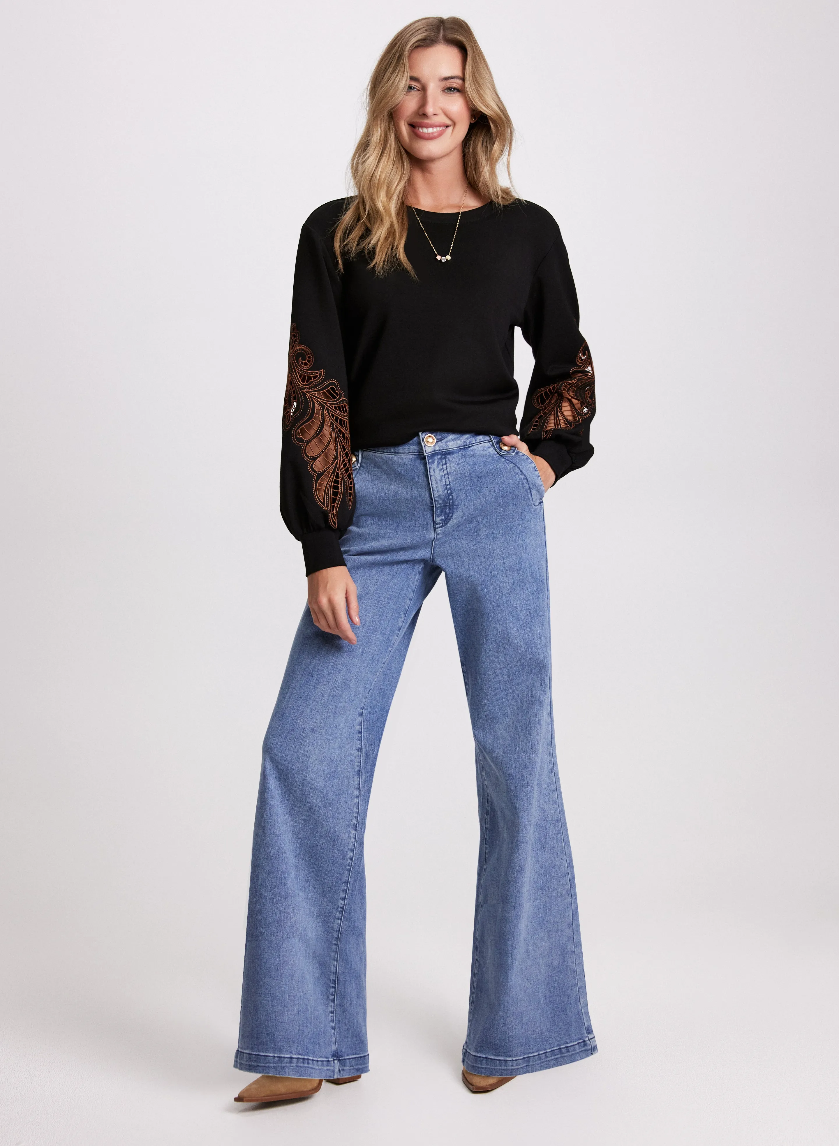 Crochet Trim Top sold by Laura product image thumbnail 3