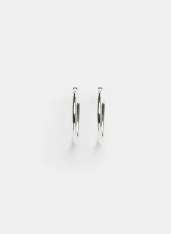 Metallic Hoop Earrings sold by Laura