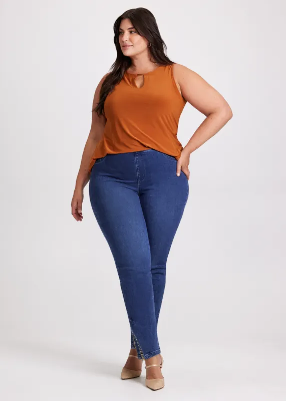 Sleeveless Top & Pull-On Jeans sold by Laura