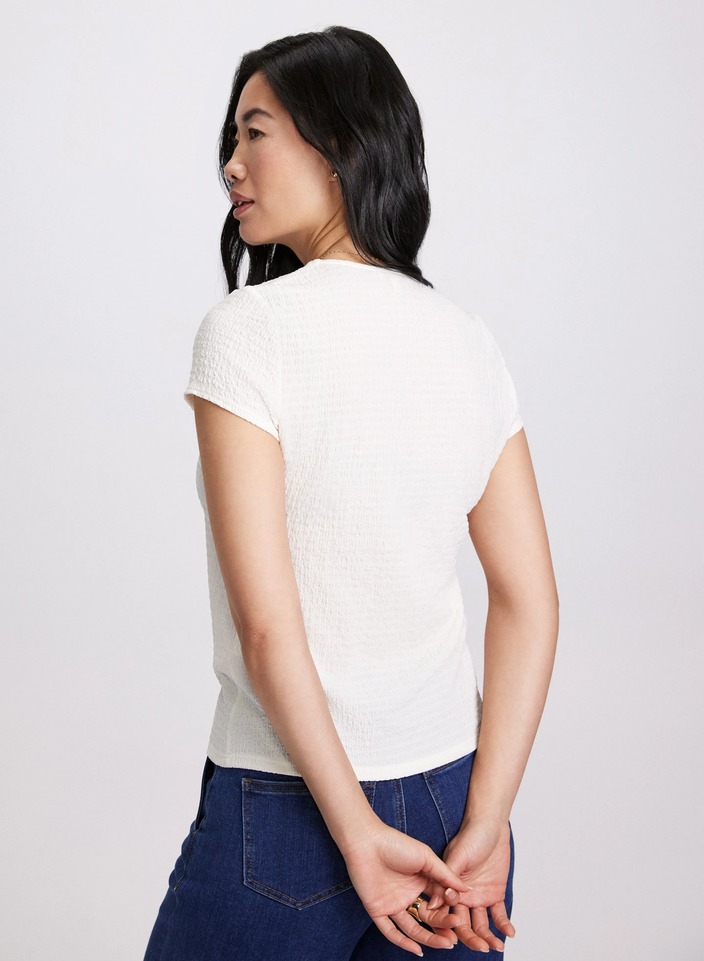 Textured Knit Top sold by Laura product image thumbnail 3