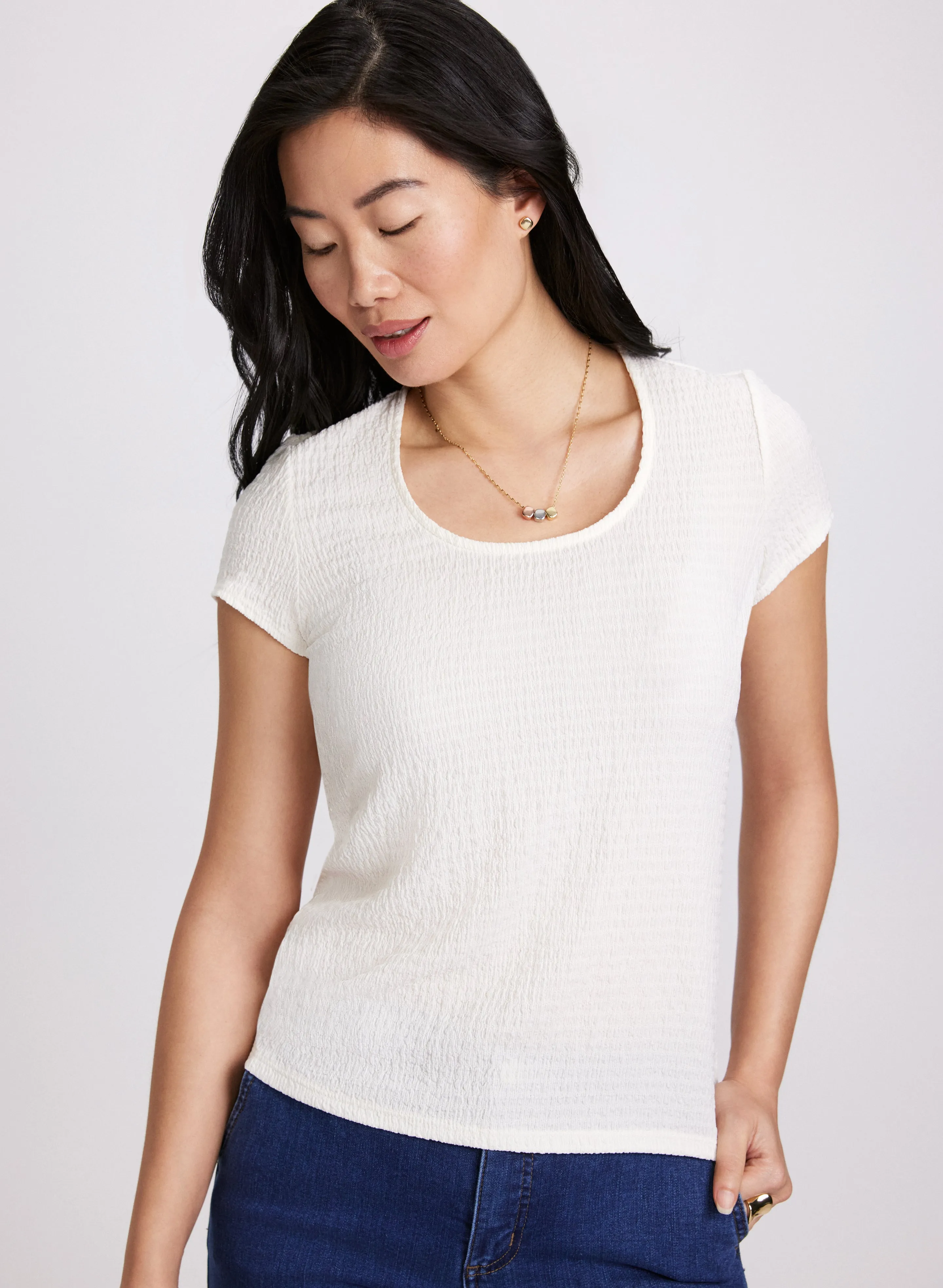 Textured Knit Top sold by Laura product image thumbnail 2