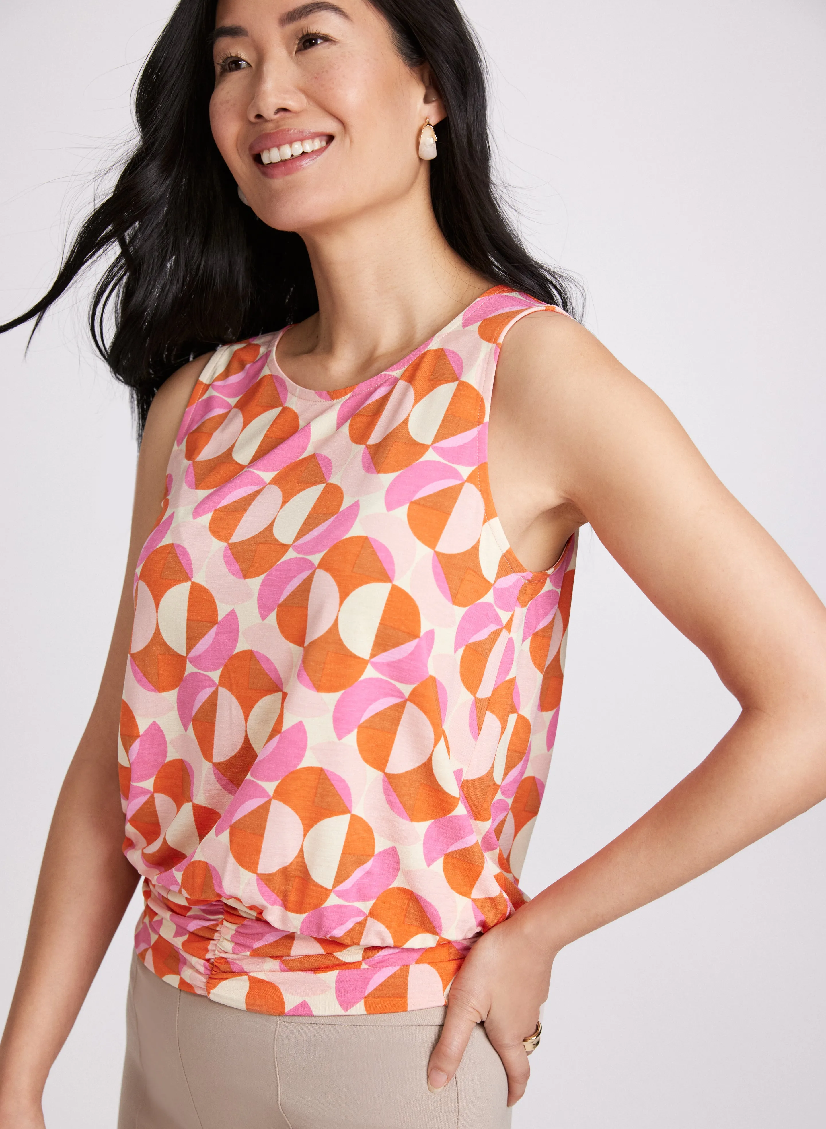 Geometric Print Tank Top sold by Laura product image thumbnail 2