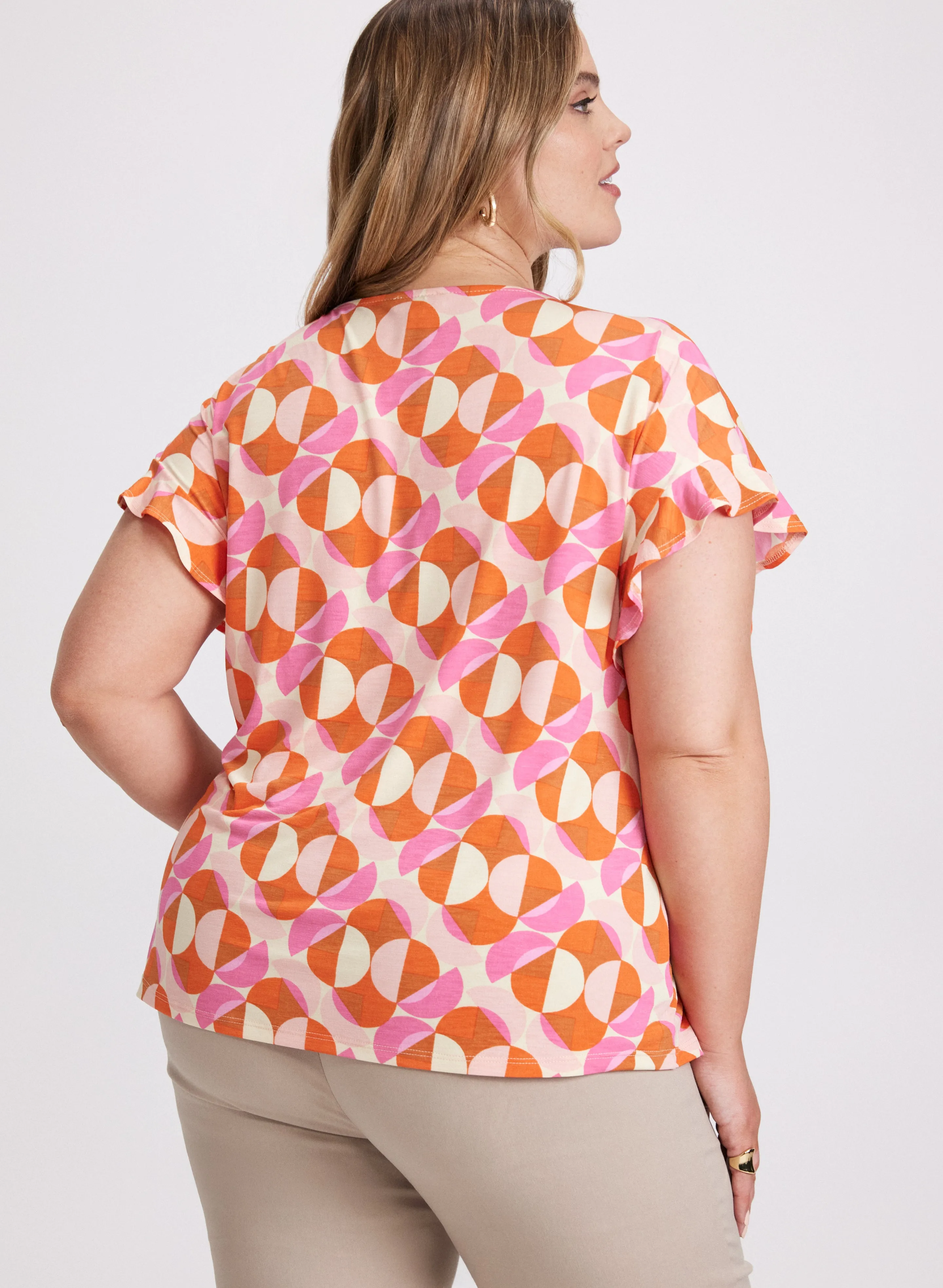 Geometric Print Top sold by Laura product image thumbnail 4