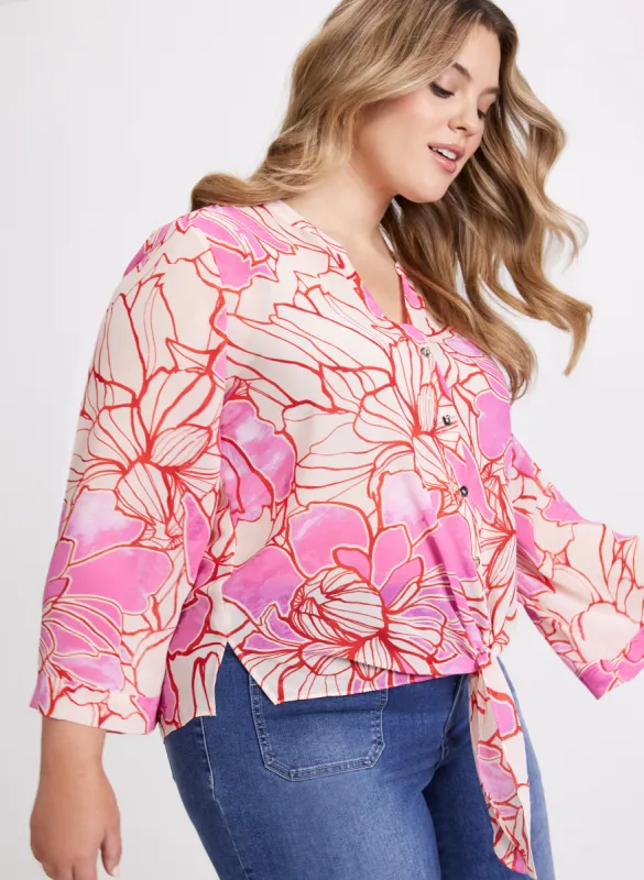 Floral Print Blouse sold by Laura