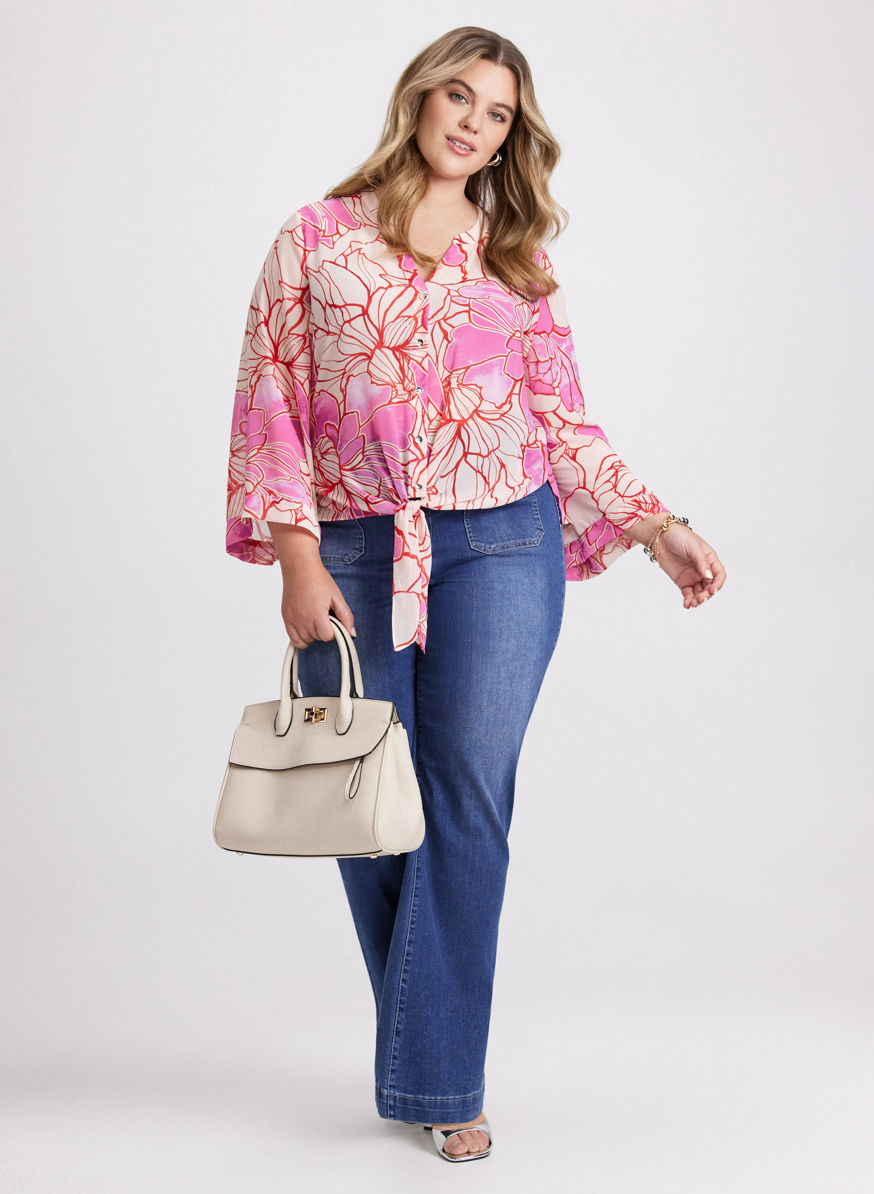 Floral Print Blouse sold by Laura product image thumbnail 3