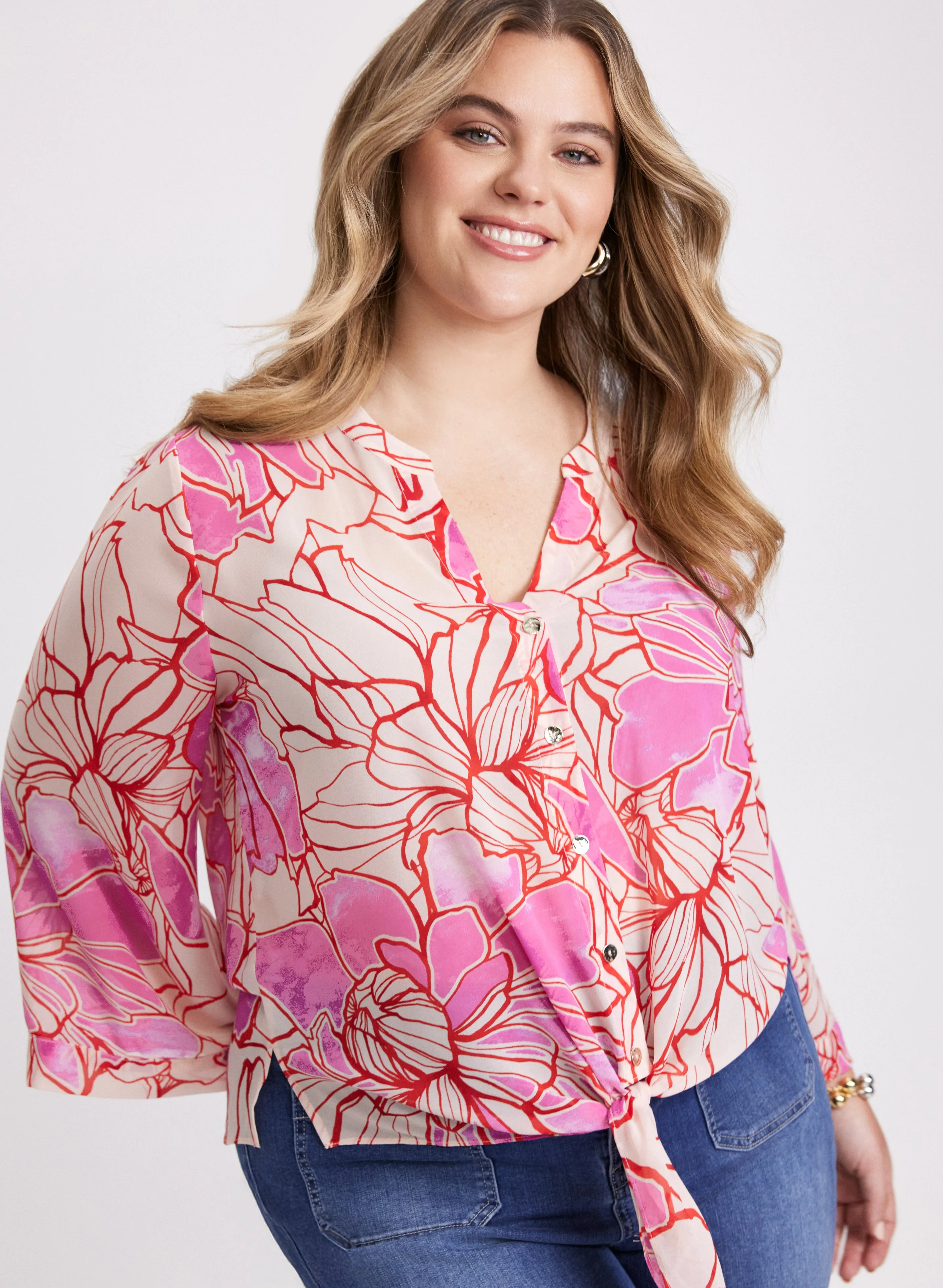 Floral Print Blouse sold by Laura product image thumbnail 2