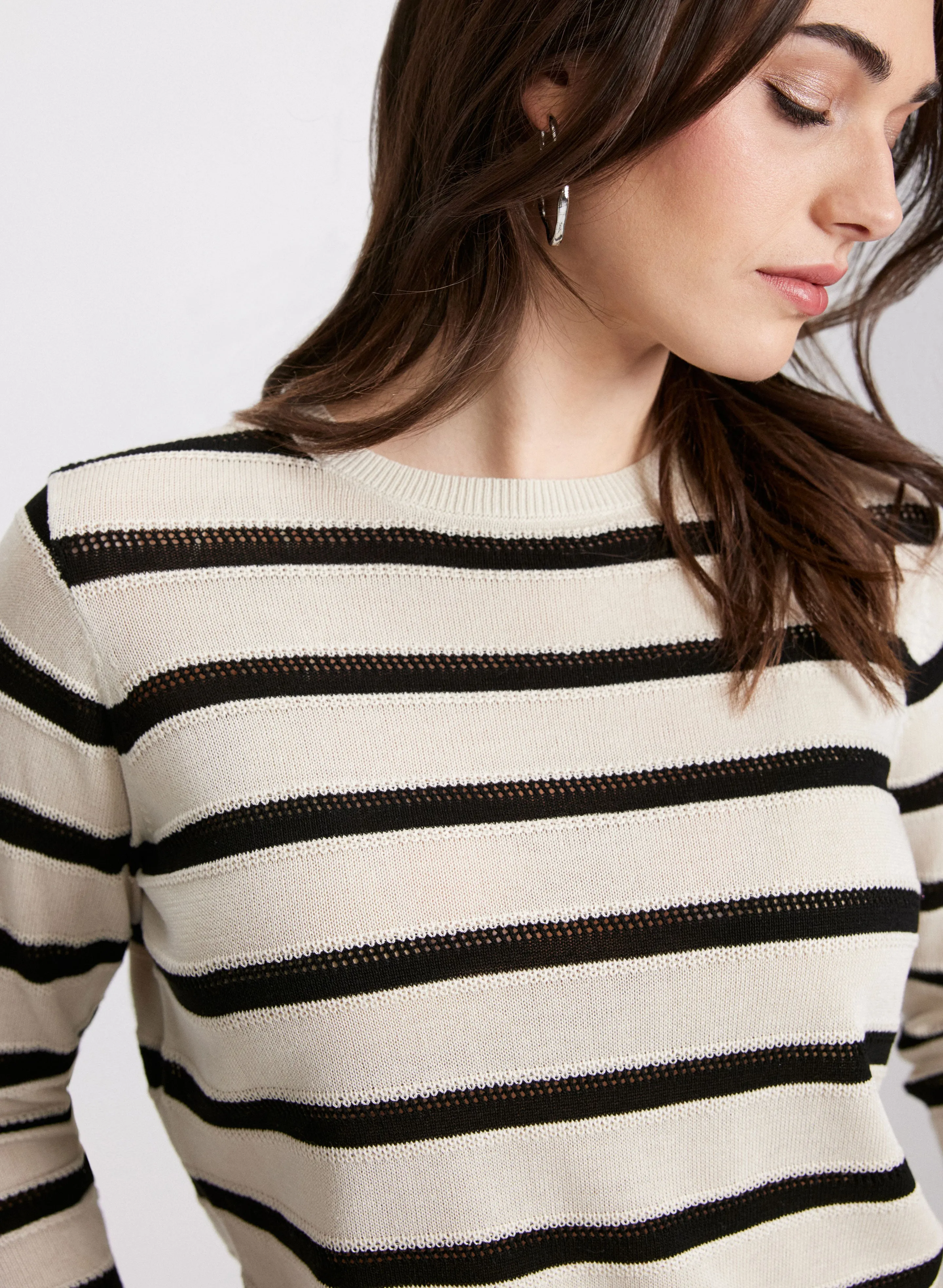 Stripe Knit Pullover sold by Laura product image thumbnail 5