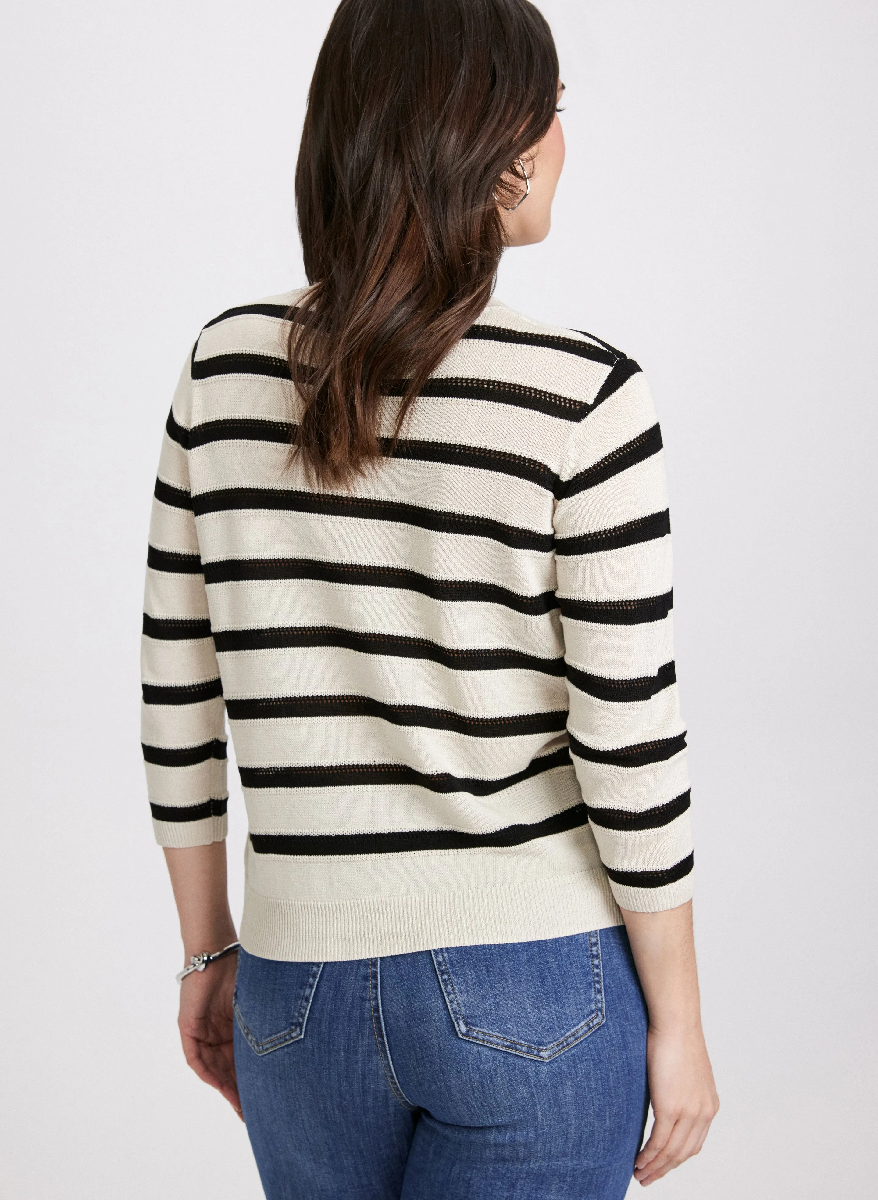 Stripe Knit Pullover sold by Laura product image thumbnail 4