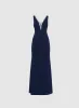 Rhinestone Embellished Maxi Dress sold by Laura