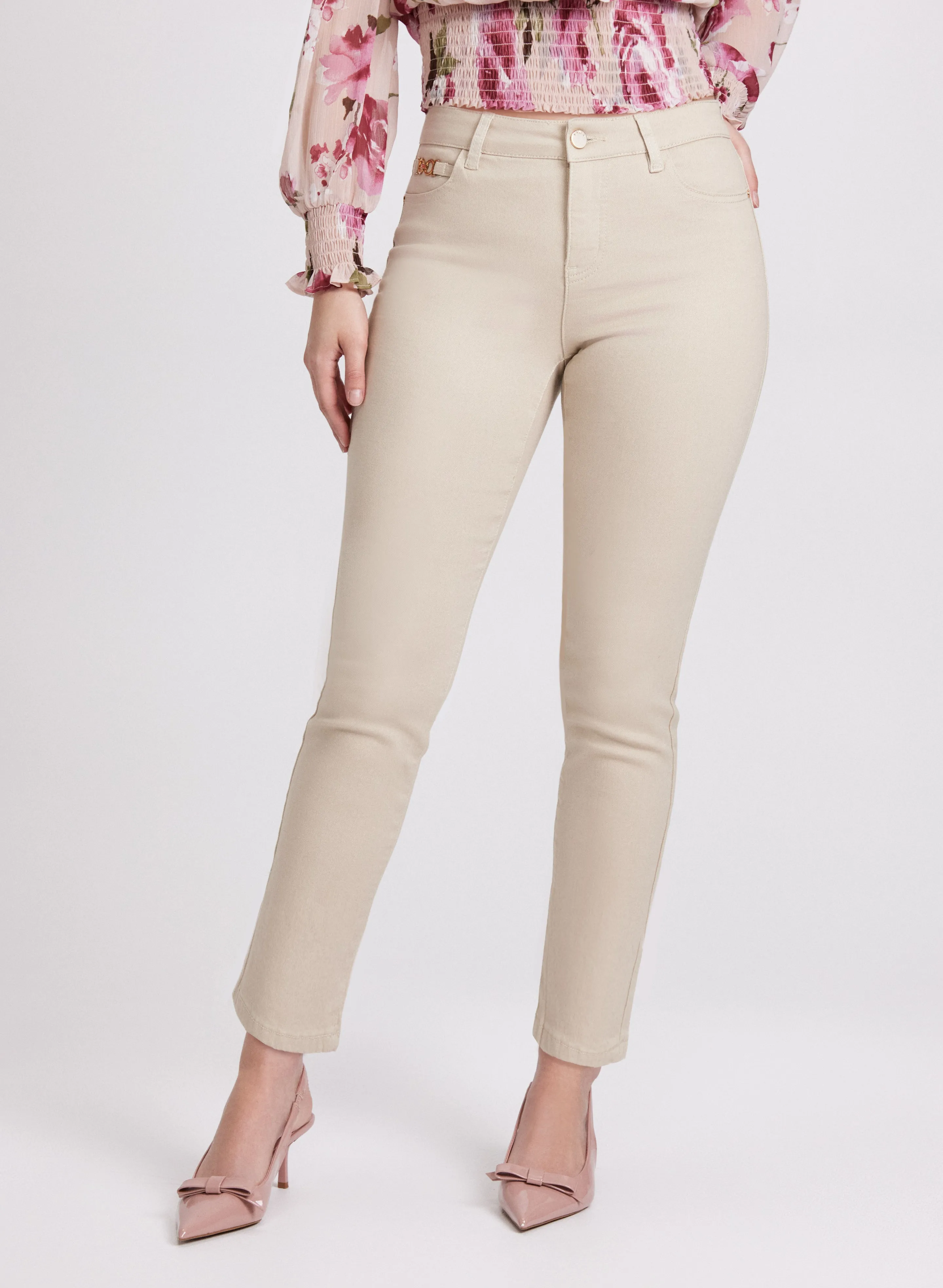 Straight-Leg Ankle Jeans sold by Laura