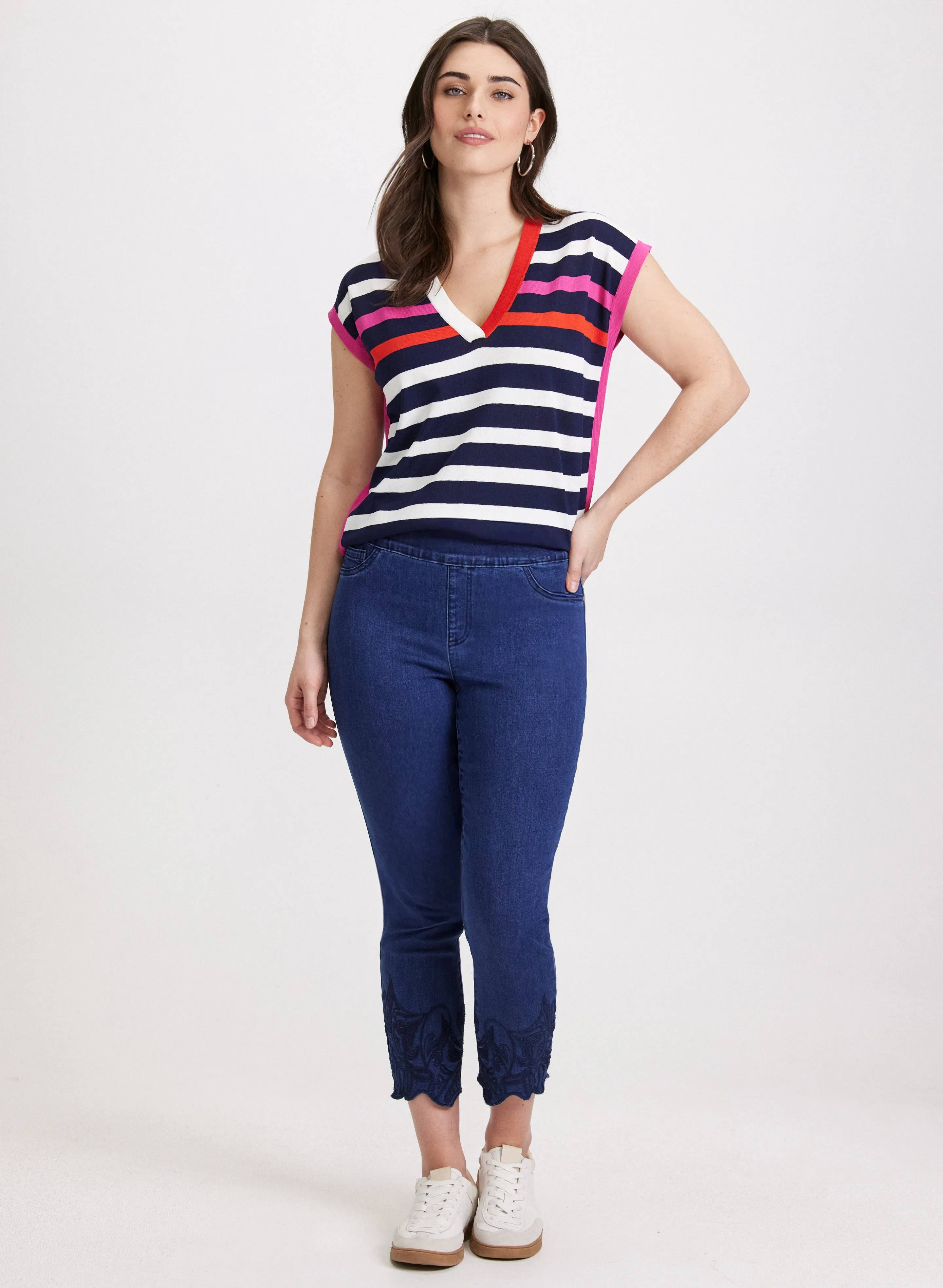 Stripe Front Top sold by Laura product image thumbnail 3