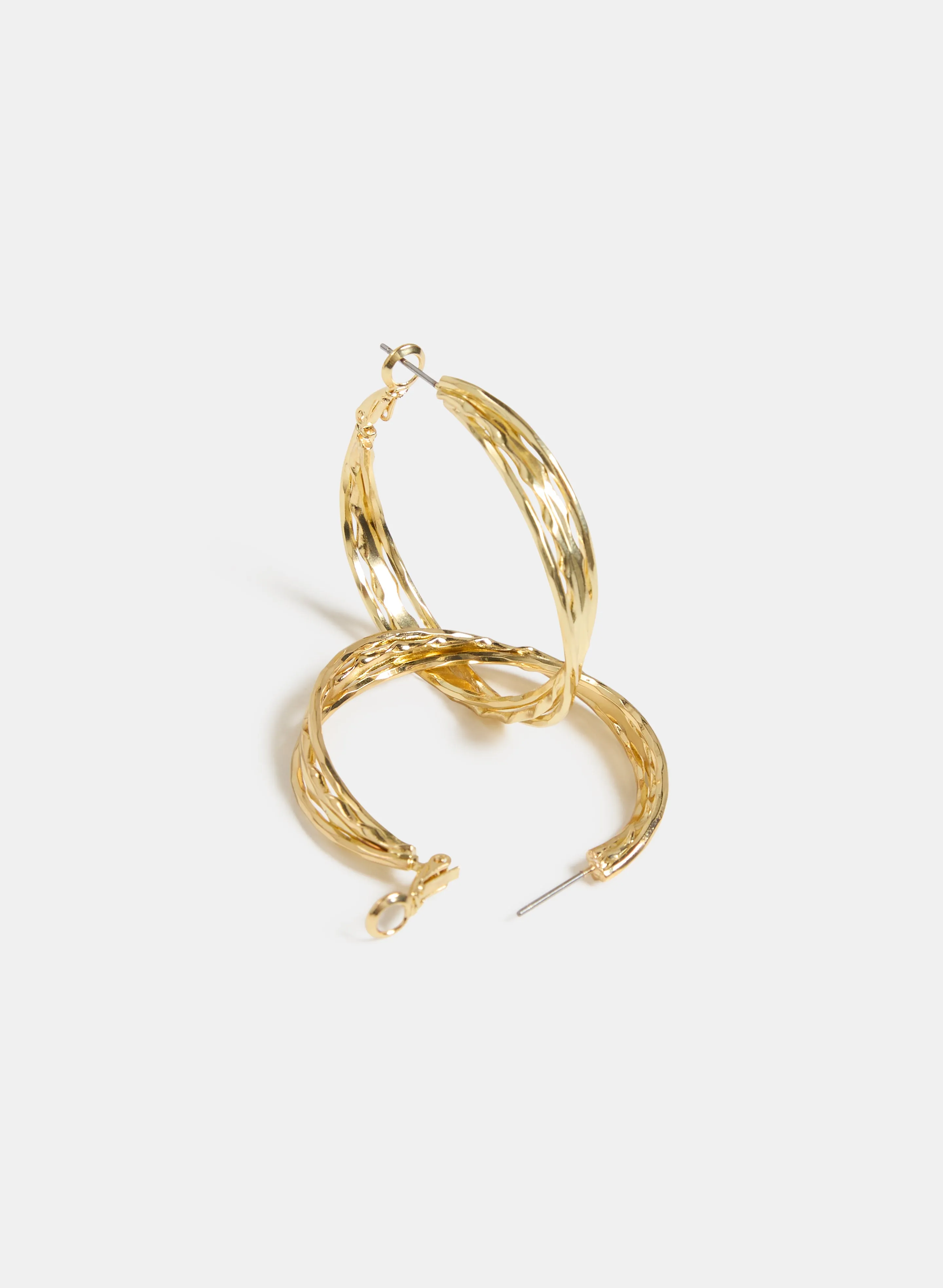 Twisted Hoop Earrings sold by Laura product image thumbnail 2