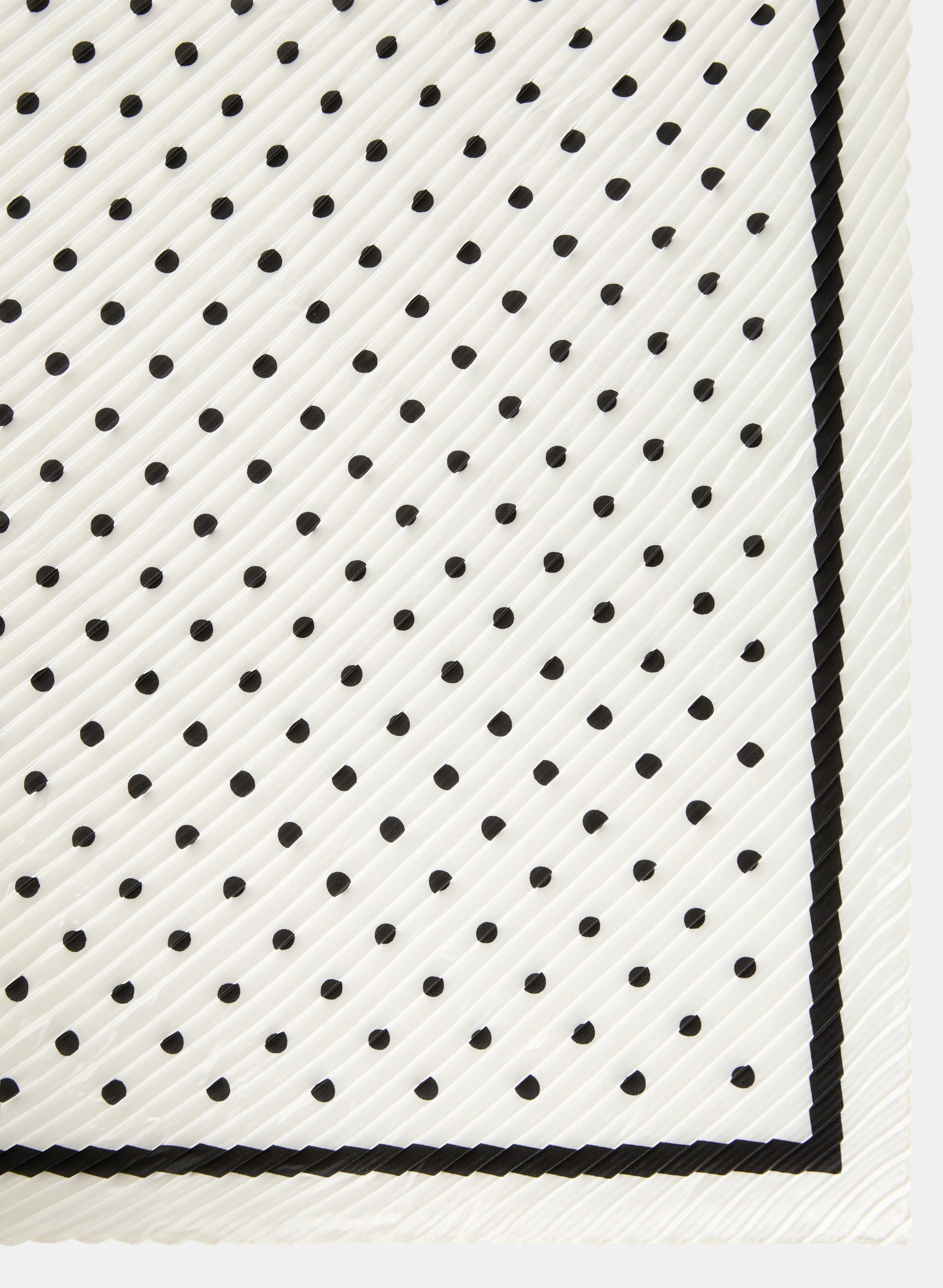 Square Polka Dot Scarf sold by Laura product image thumbnail 3