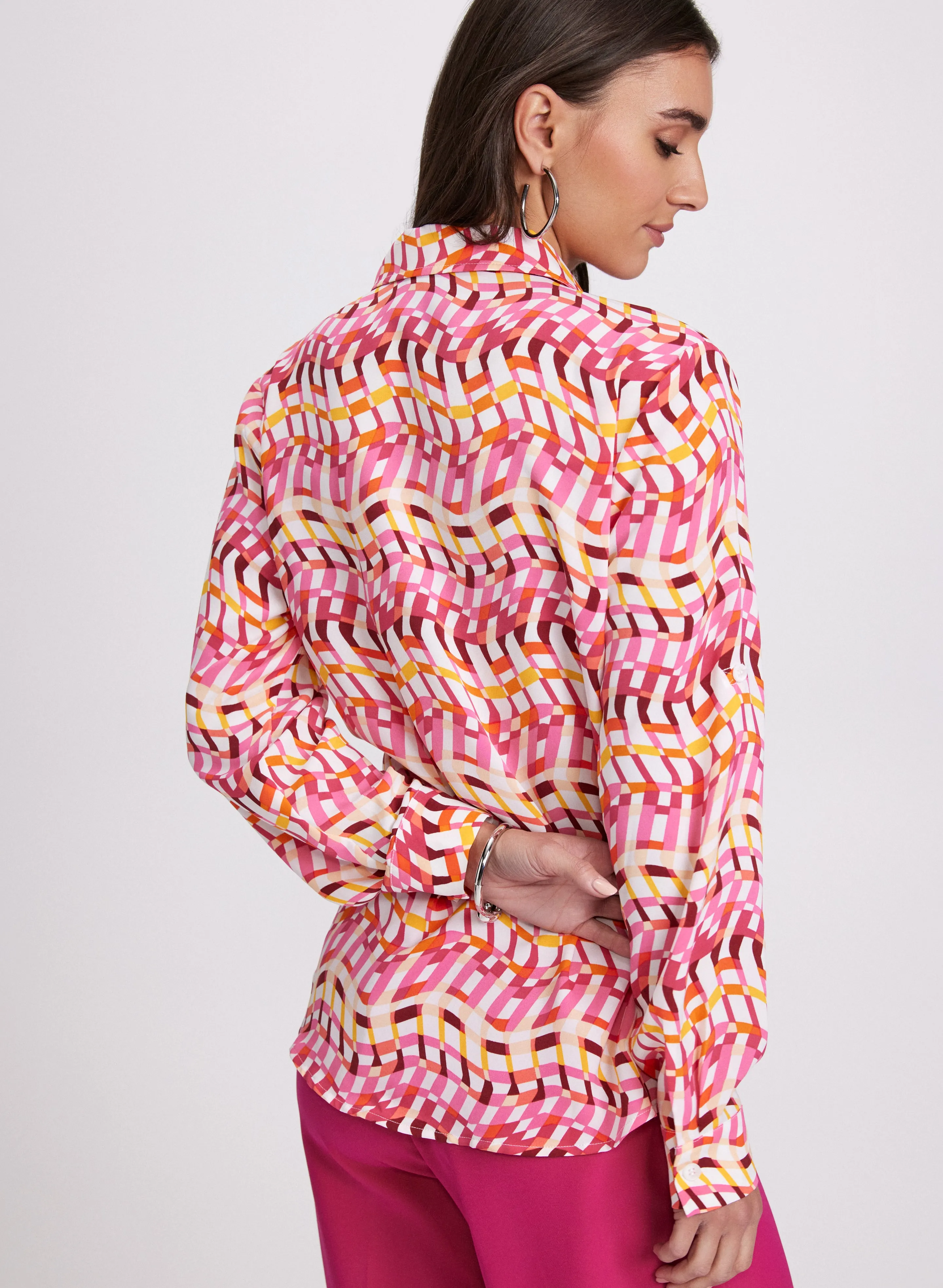 Geometric Print Blouse sold by Laura product image thumbnail 4