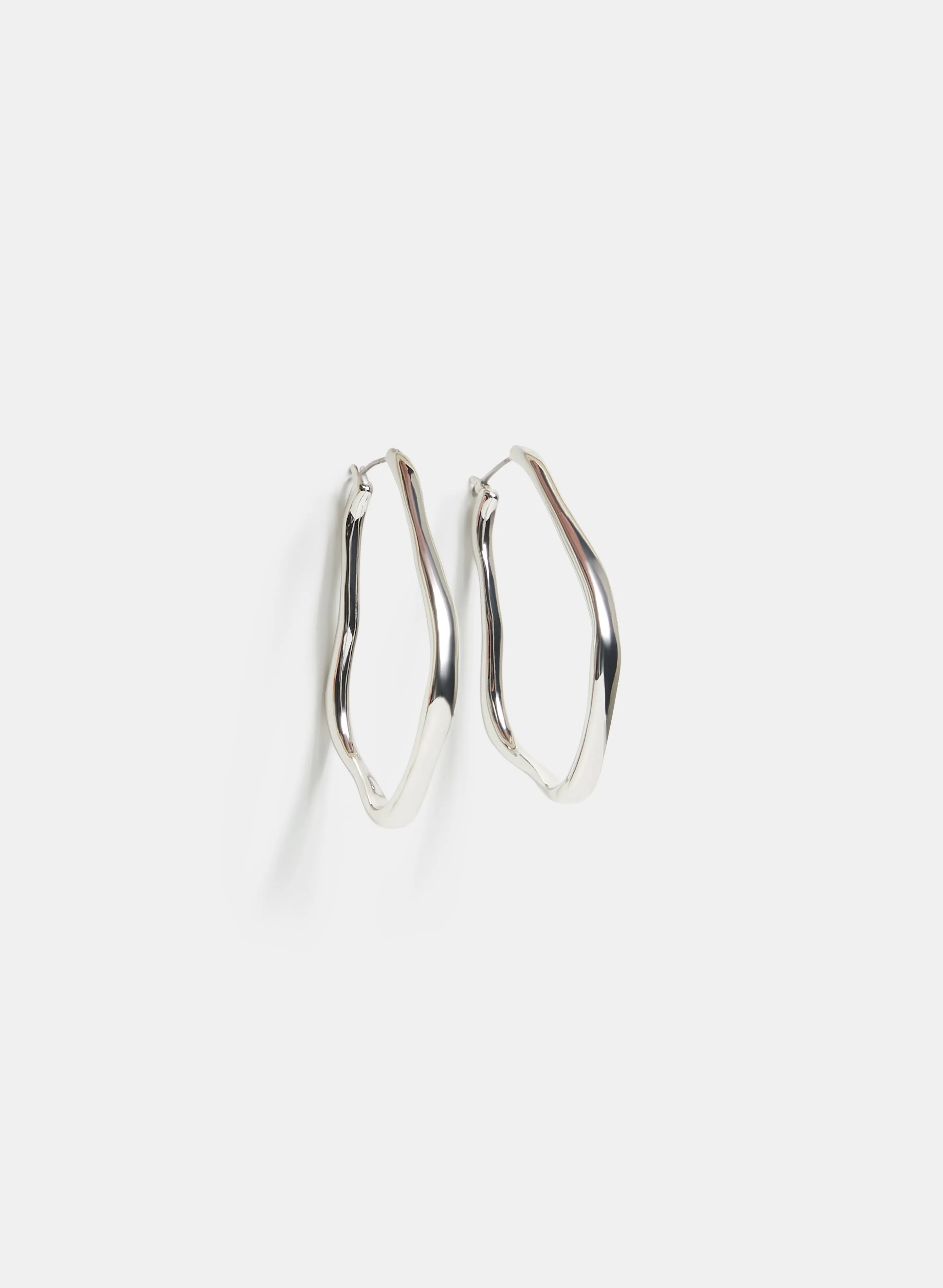 Abstract Hoop Earrings sold by Laura