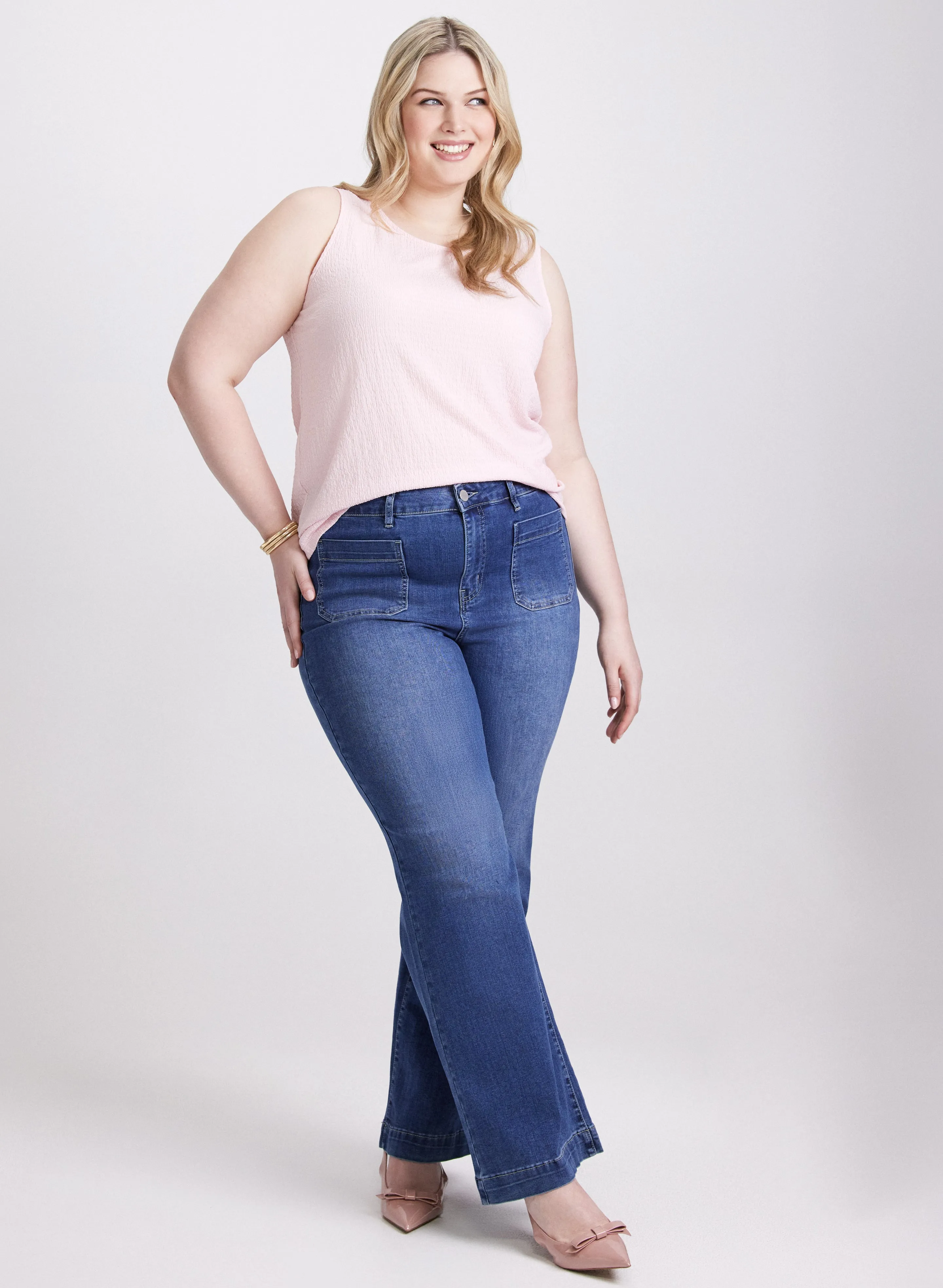 Sleeveless Textured Top sold by Laura product image thumbnail 3