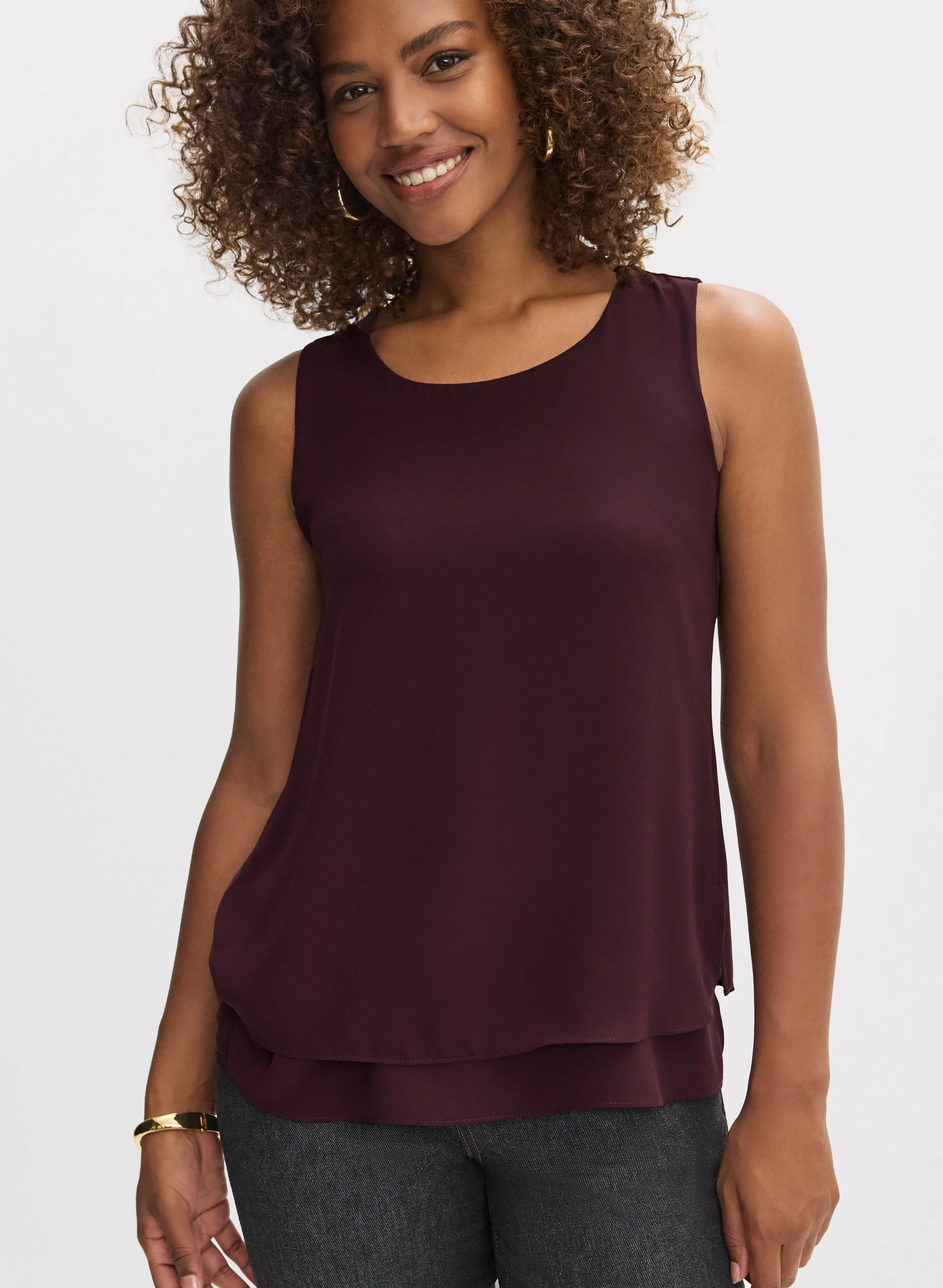 Essential Sleeveless Blouse sold by Laura