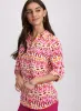 Geometric Print Blouse sold by Laura
