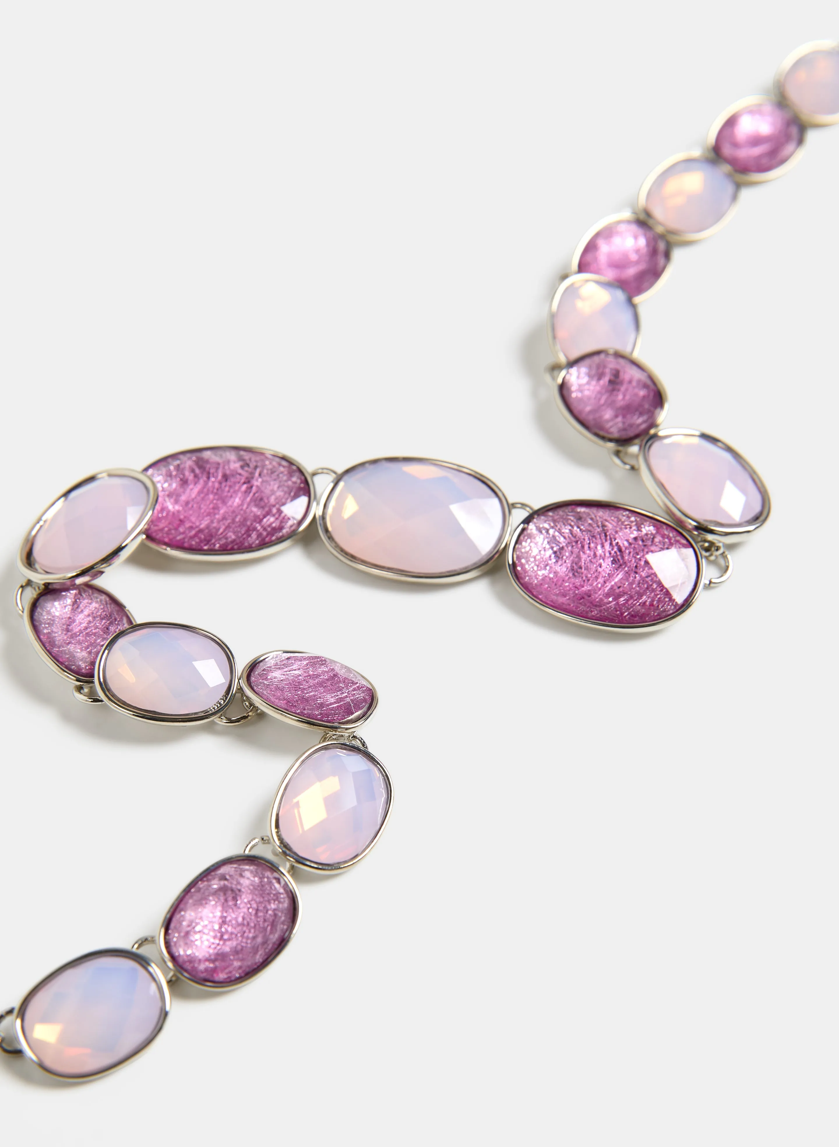 Oval Stone Necklace sold by Laura product image thumbnail 2