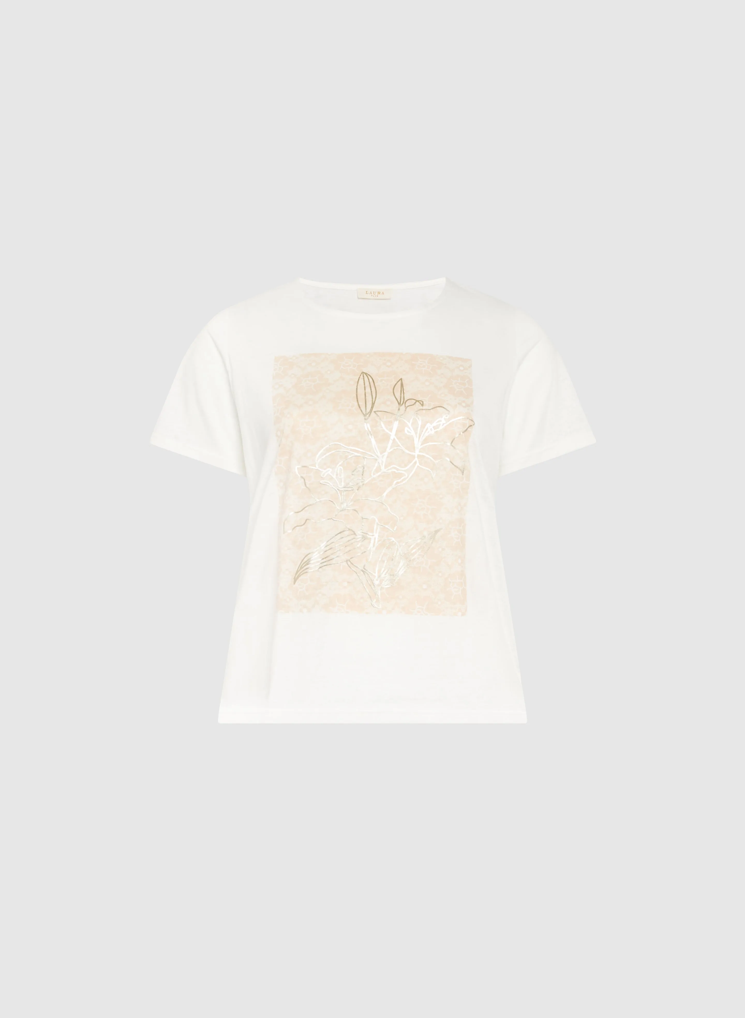 Metallic Print T-Shirt sold by Laura product image thumbnail 5