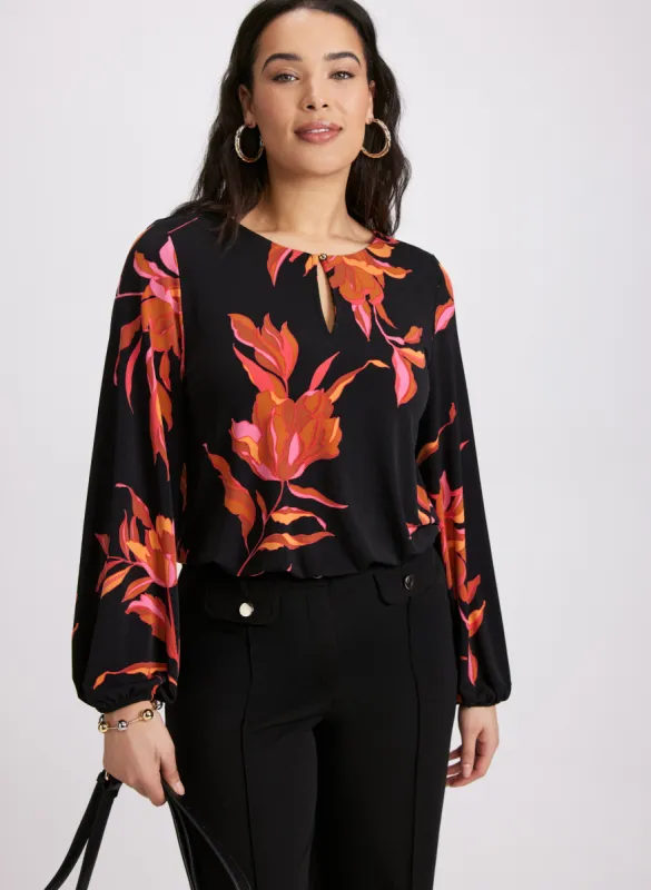 Floral Print Top sold by Laura