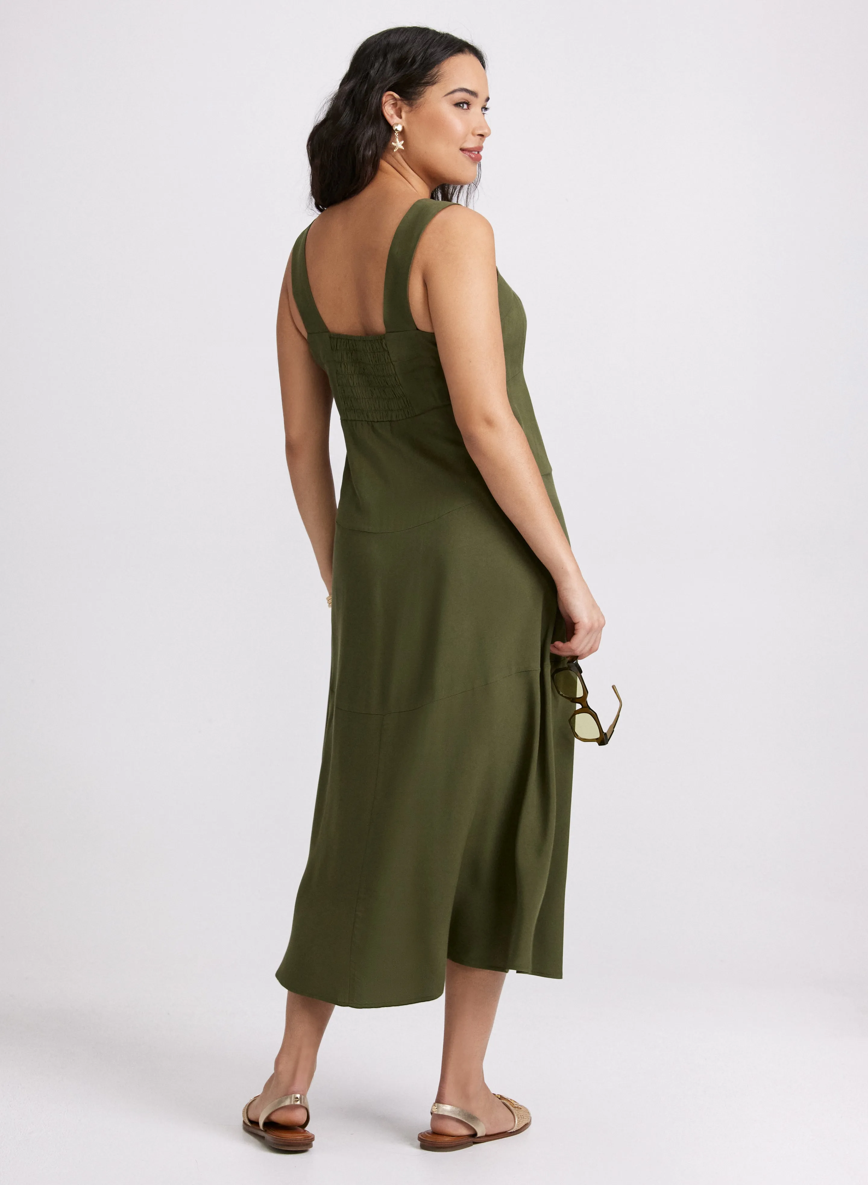 Square Neck Midi Dress sold by Laura product image thumbnail 4