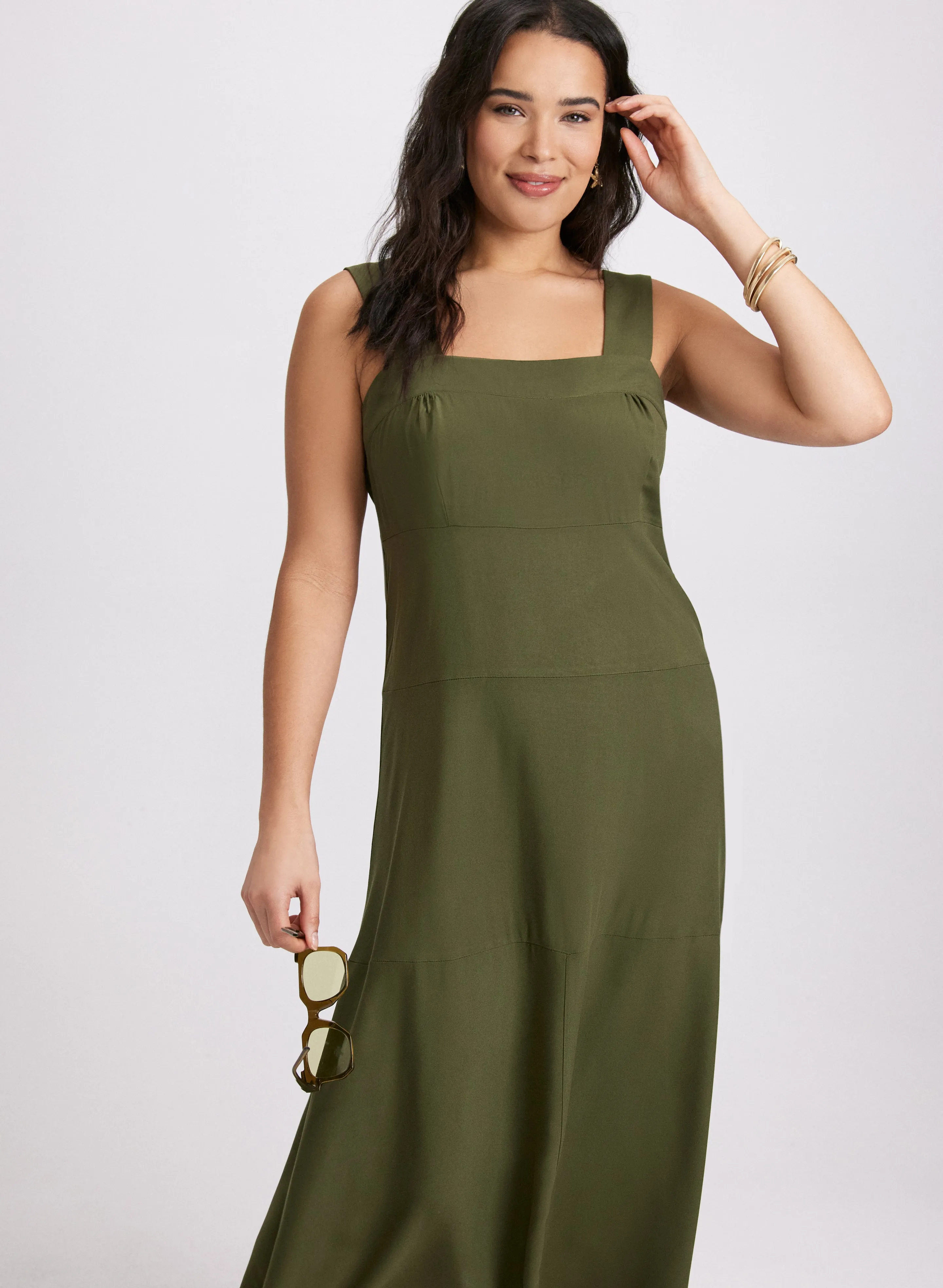 Square Neck Midi Dress sold by Laura product image thumbnail 2