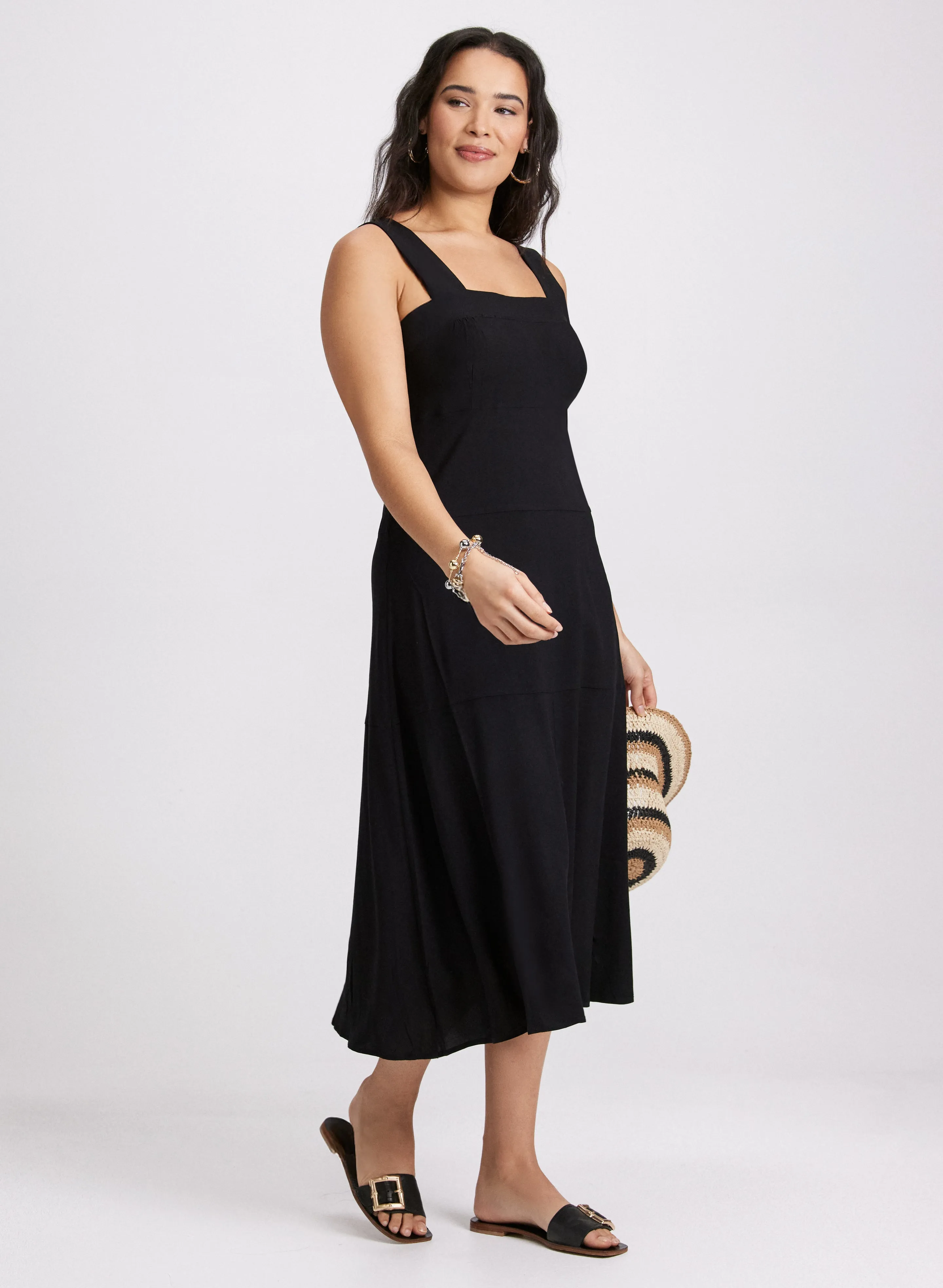Square Neck Midi Dress sold by Laura product image thumbnail 2