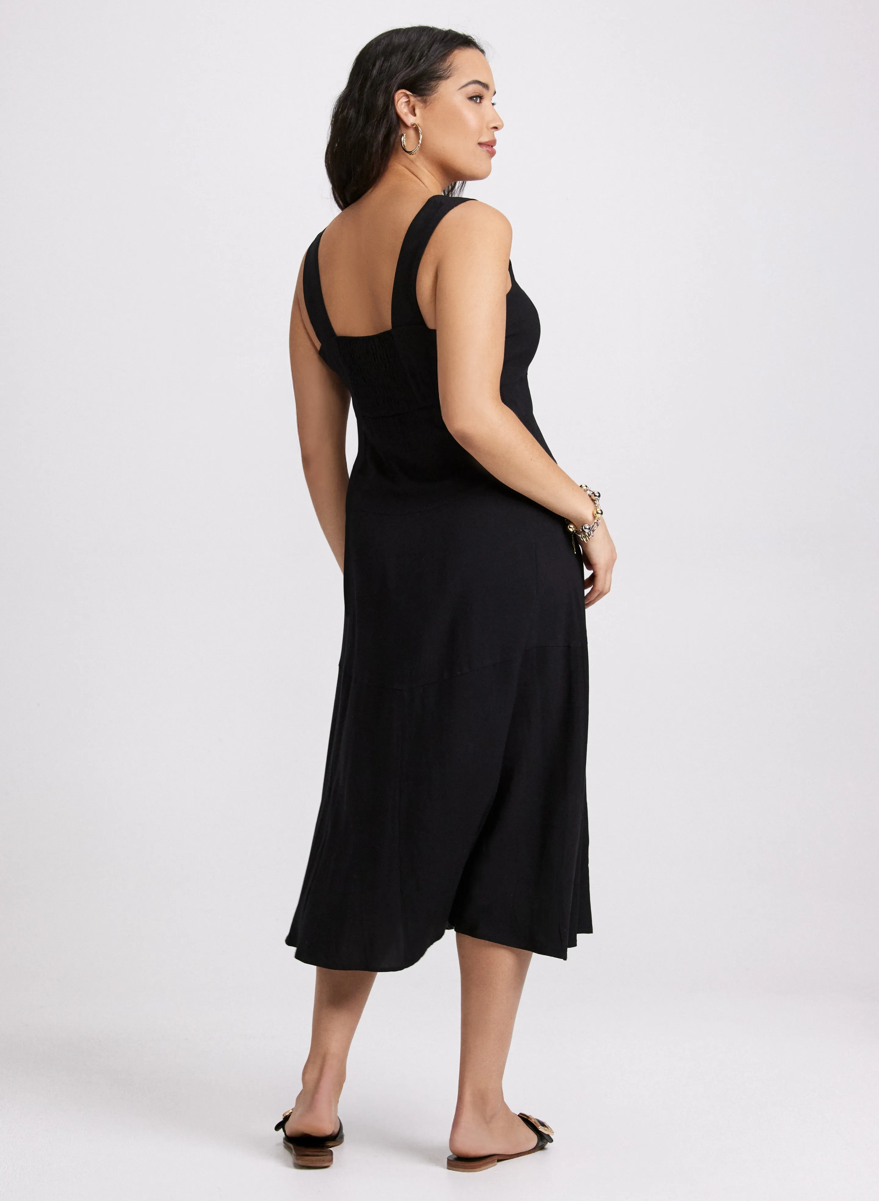 Square Neck Midi Dress sold by Laura product image thumbnail 3