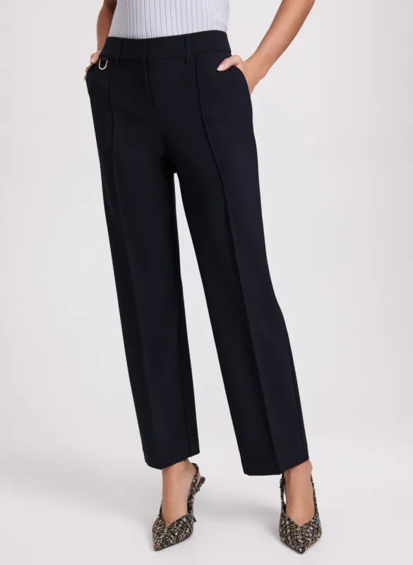 Mia Straight-Leg Pants - Short sold by Laura