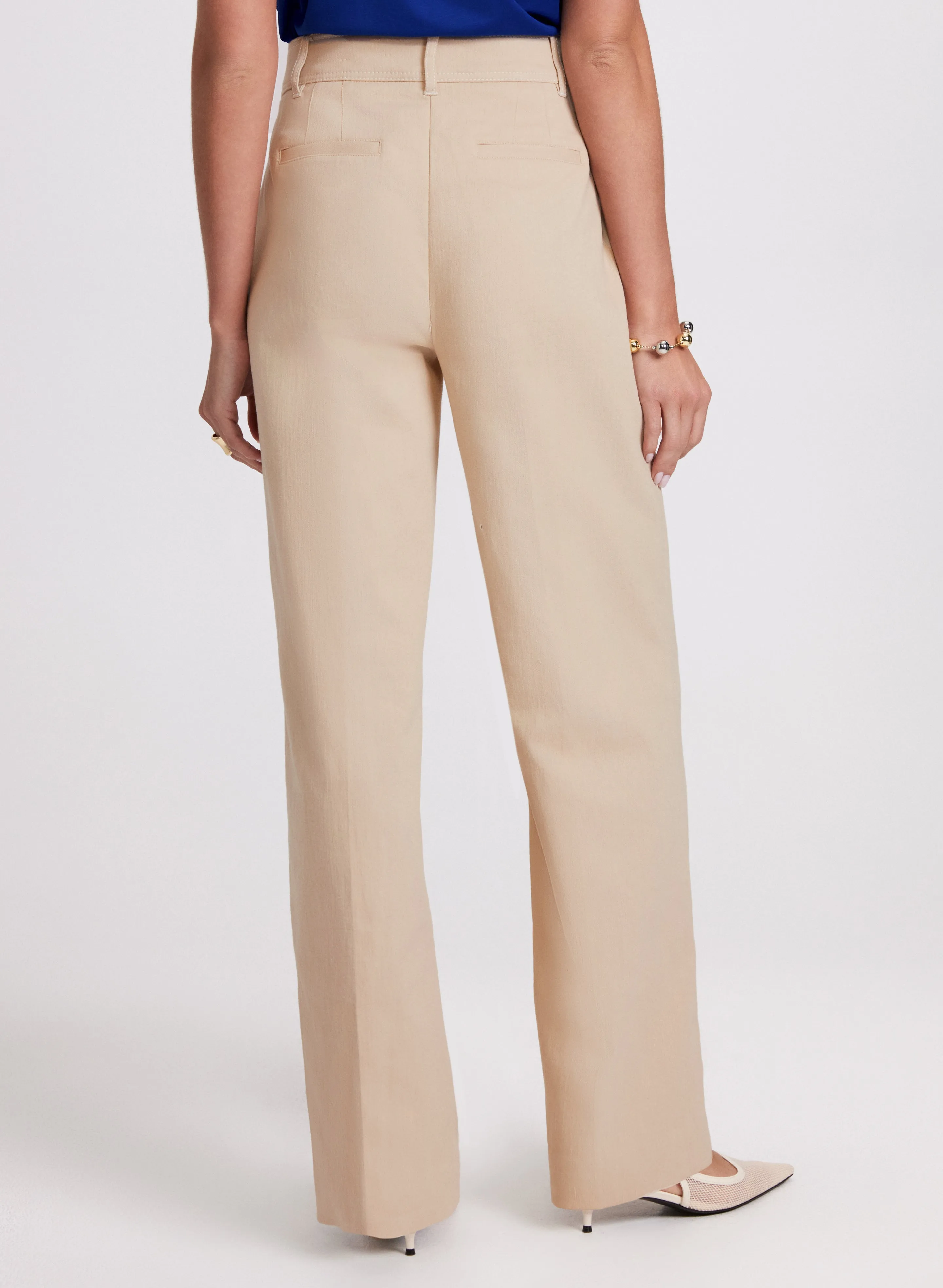 Olivia Wide-Leg Denim Pants sold by Laura product image thumbnail 3