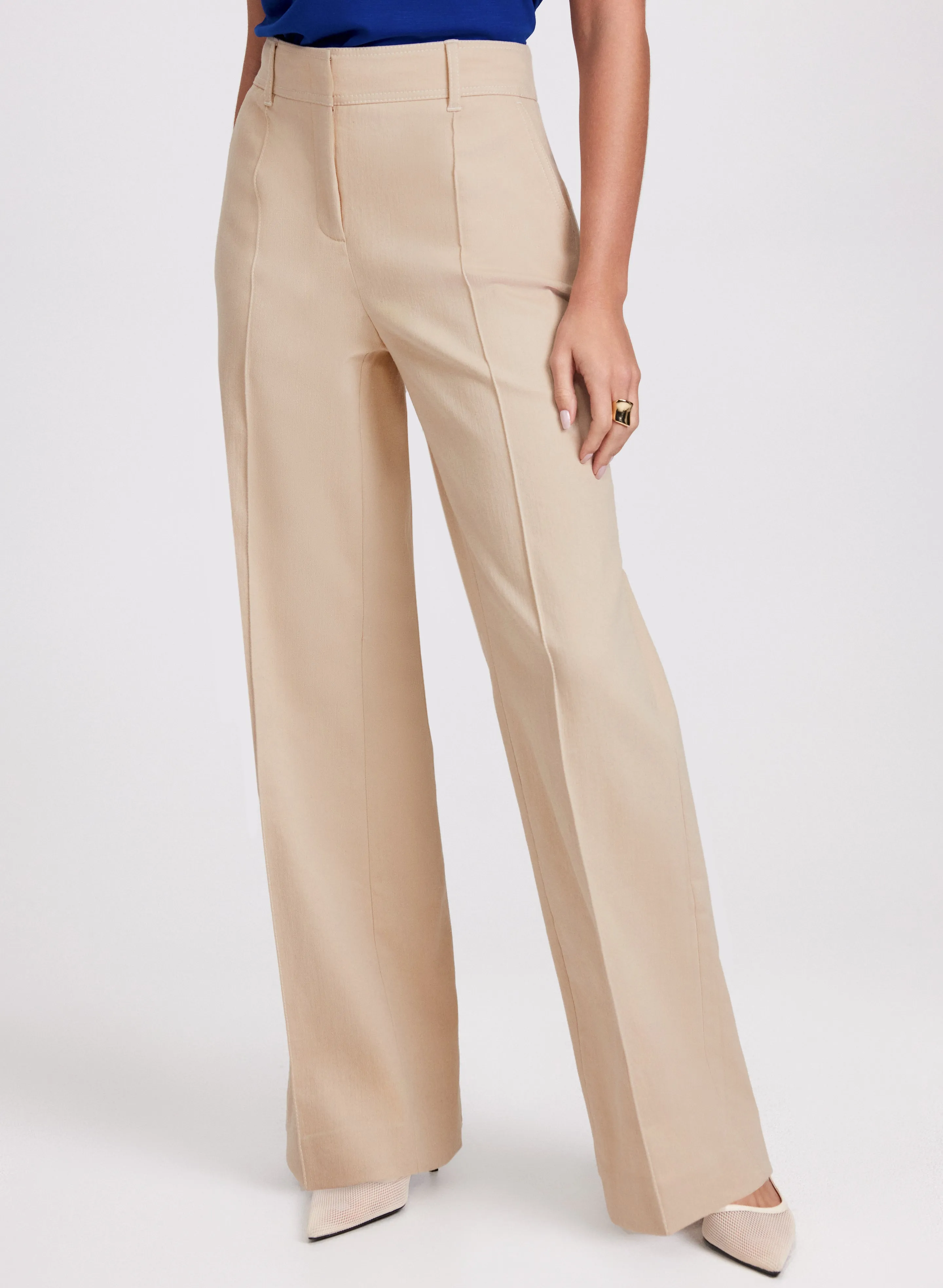 Olivia Wide-Leg Denim Pants sold by Laura