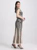 Sequin Fit & Flare Dress sold by Laura